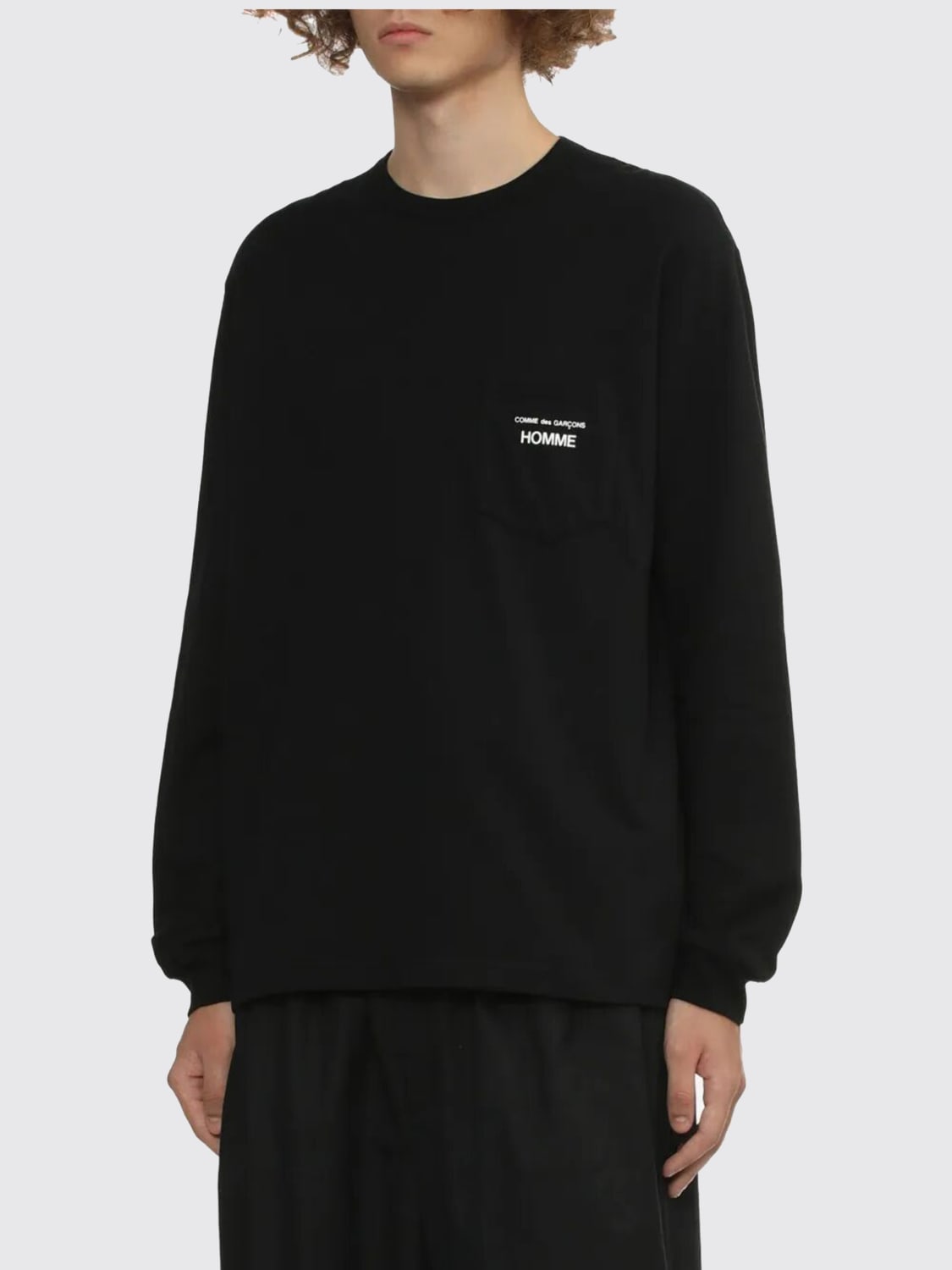 COMME DES GARÇONS HOMME PLUS T-SHIRT: T-shirt homme Comme Des Garçons Homme Plus, Noir - Img 3