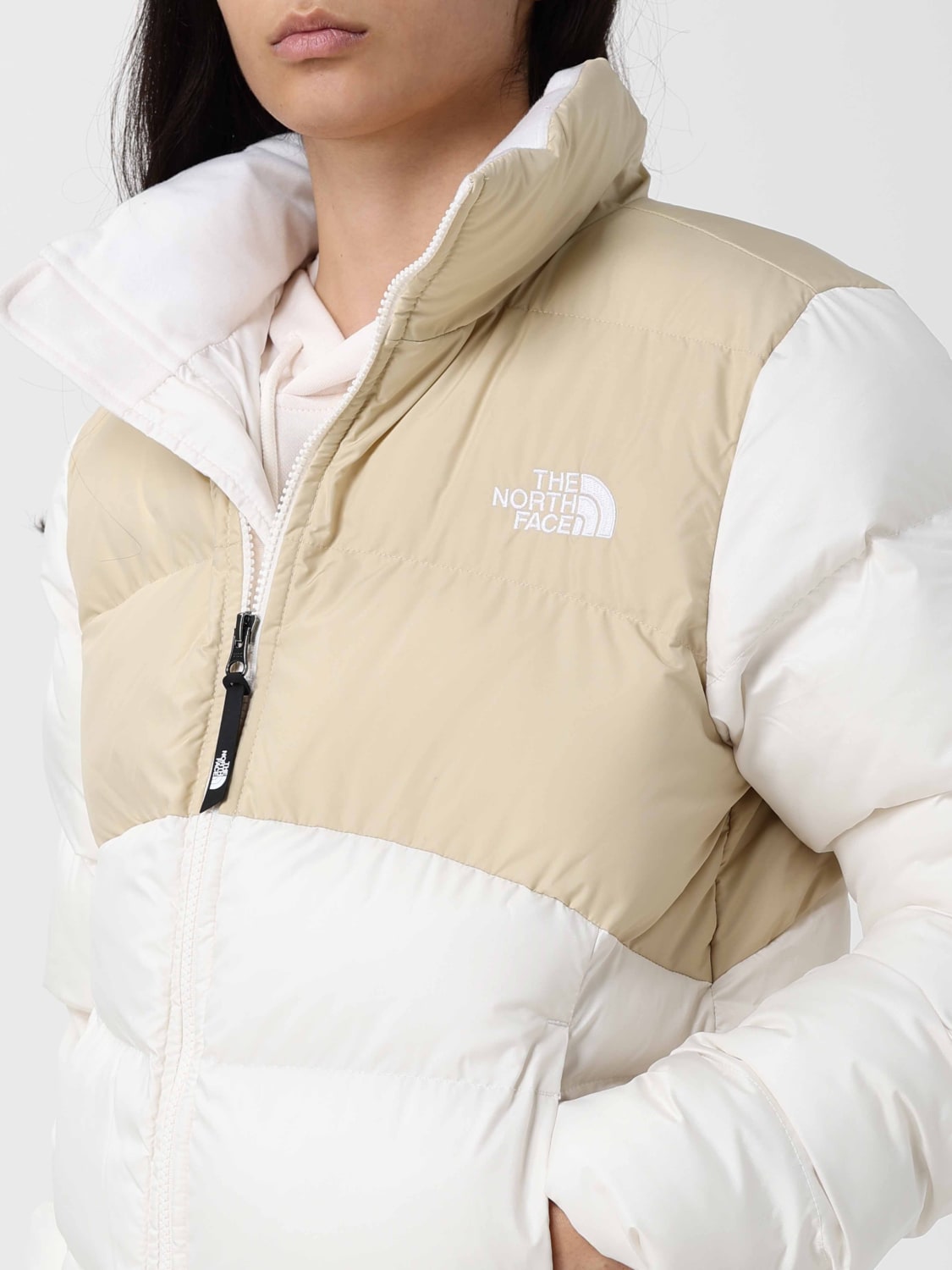 THE NORTH FACE JACKET: Coat woman The North Face, Beige - Img 4