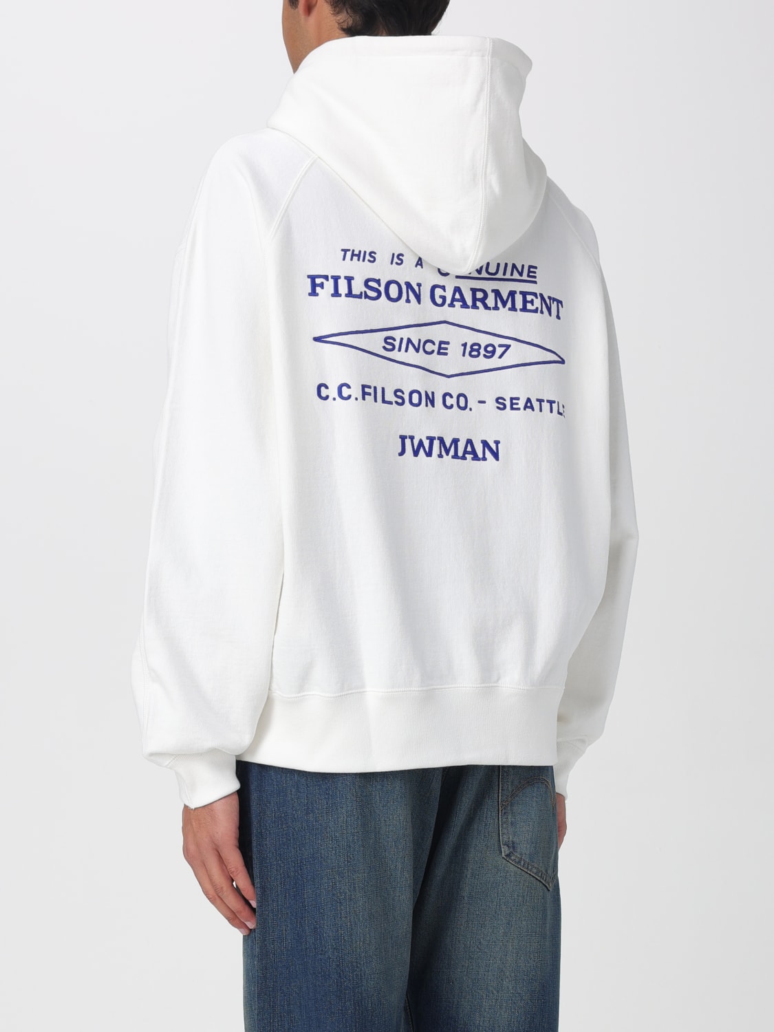 JUNYA WATANABE SWEATSHIRT: Pullover herren Junya Watanabe, Weiß - Img 3