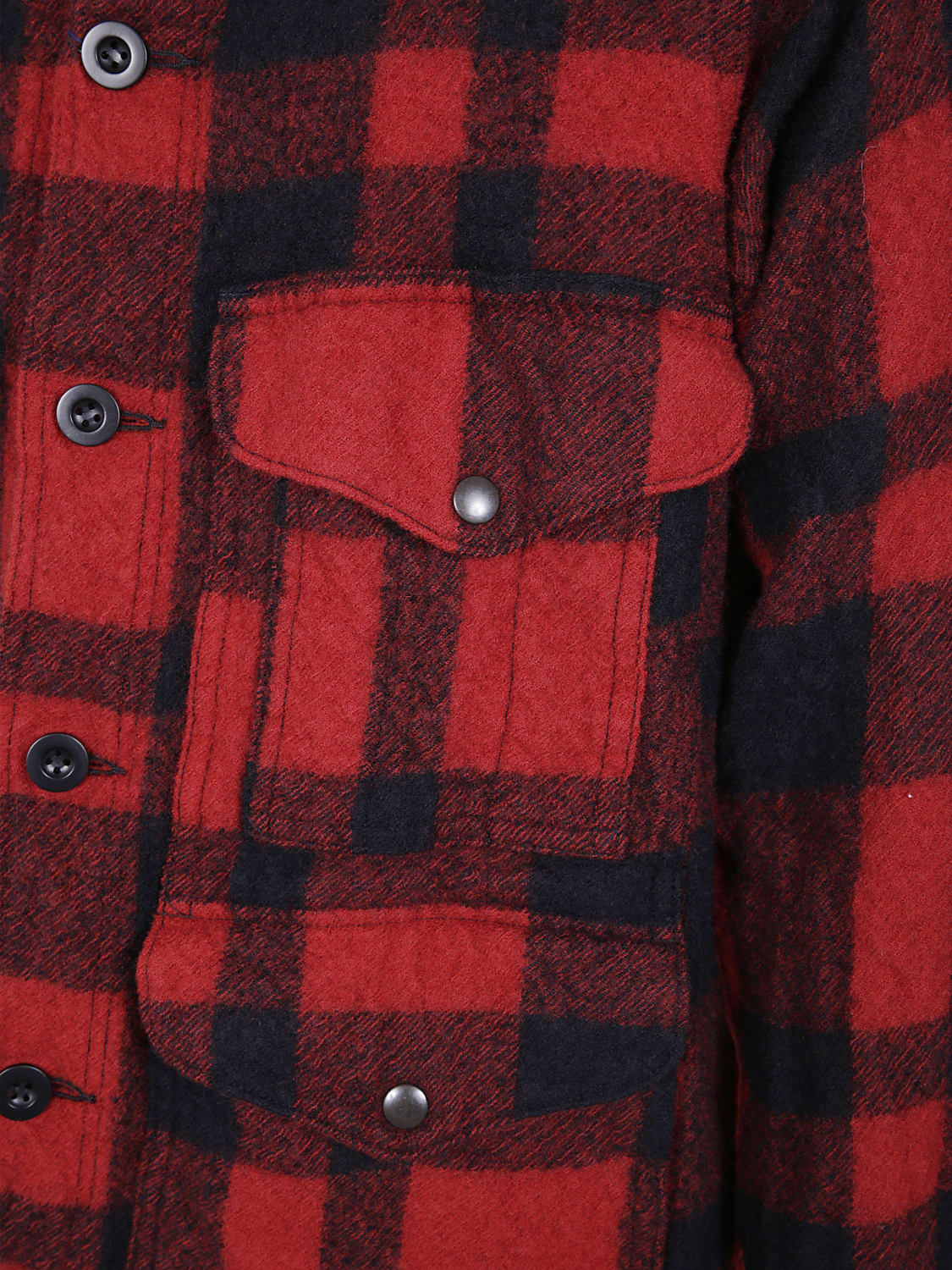 JUNYA WATANABE X FILSON SHIRT: Shirt men Junya Watanabe, Red - Img 3