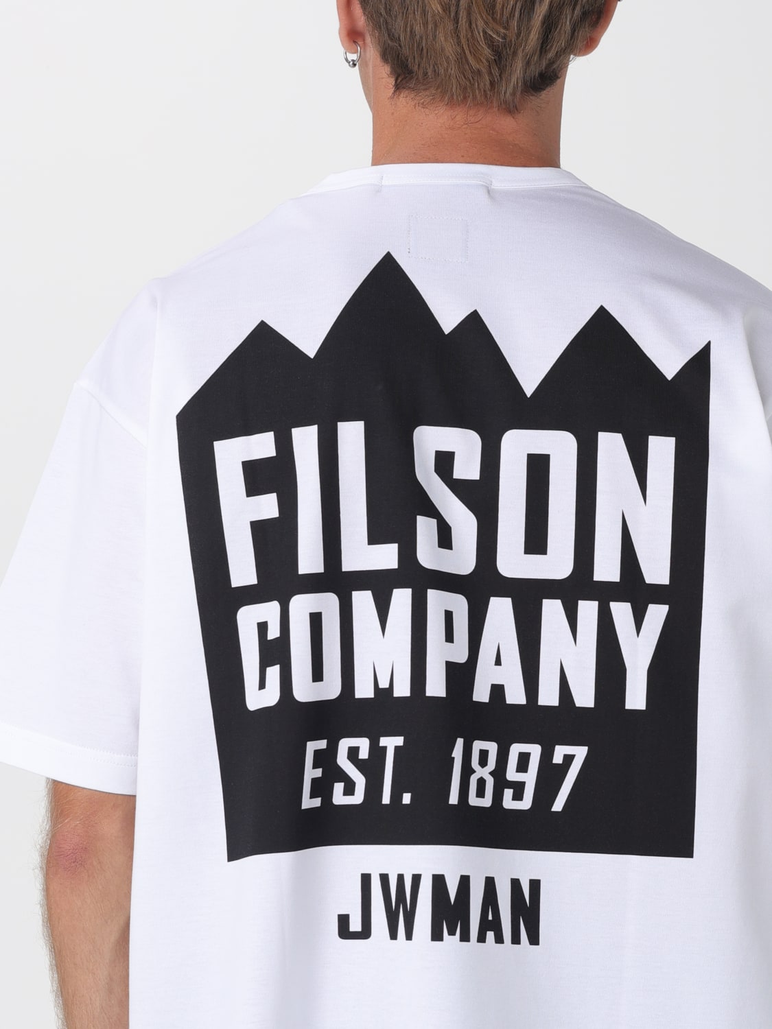 JUNYA WATANABE T-SHIRT: T-shirt men Junya Watanabe, White - Img 3