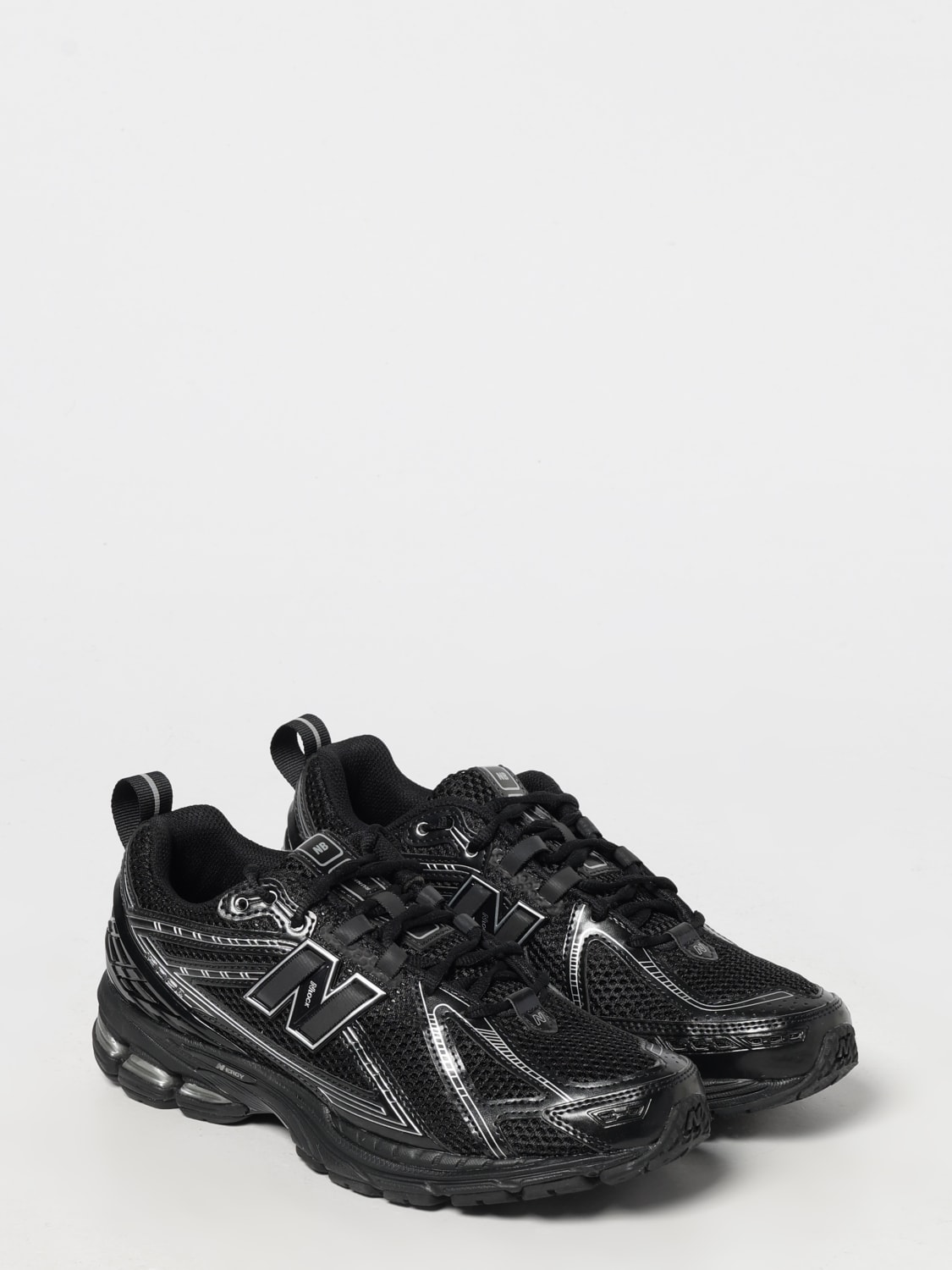 NEW BALANCE SNEAKERS: Sneakers 1906R New Balance in mesh e gomma , Nero - Img 2