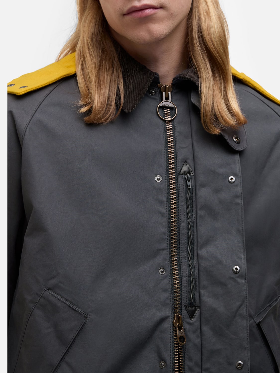 BARBOUR JACKET: Coat men Barbour, Blue - Img 3