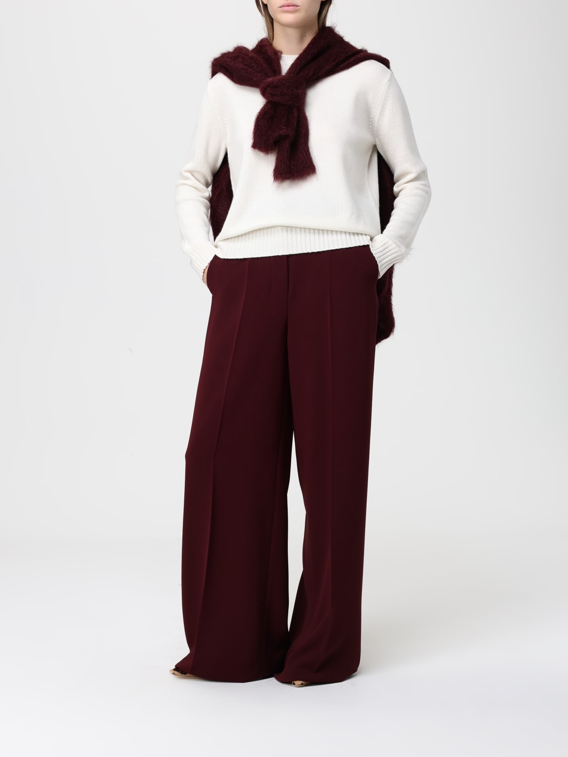 MAX MARA SWEATER: Sweater woman Max Mara, Red - Img 2