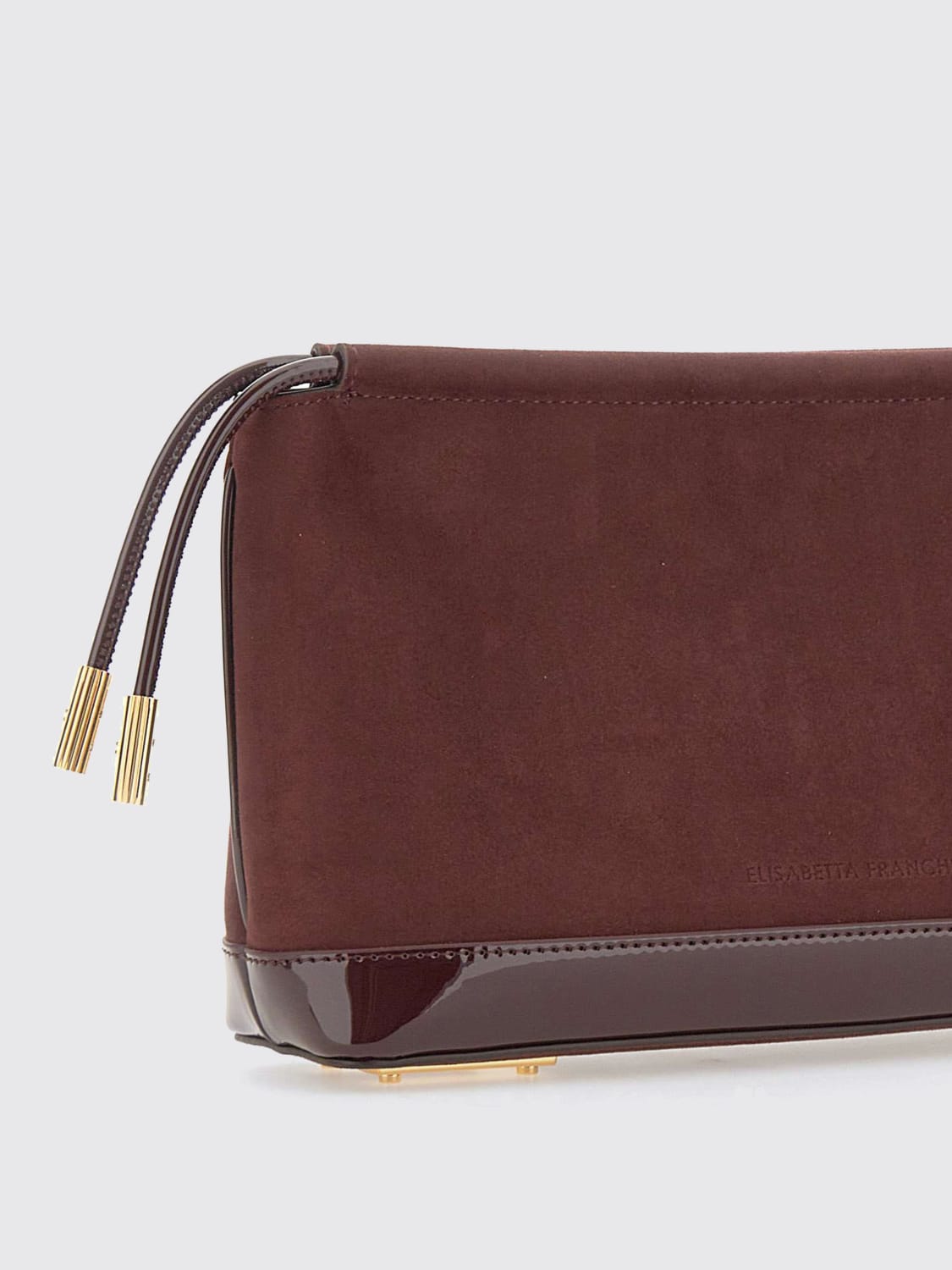 ELISABETTA FRANCHI CLUTCH: Clutch Elisabetta Franchi in vernice , Rosso - Img 4