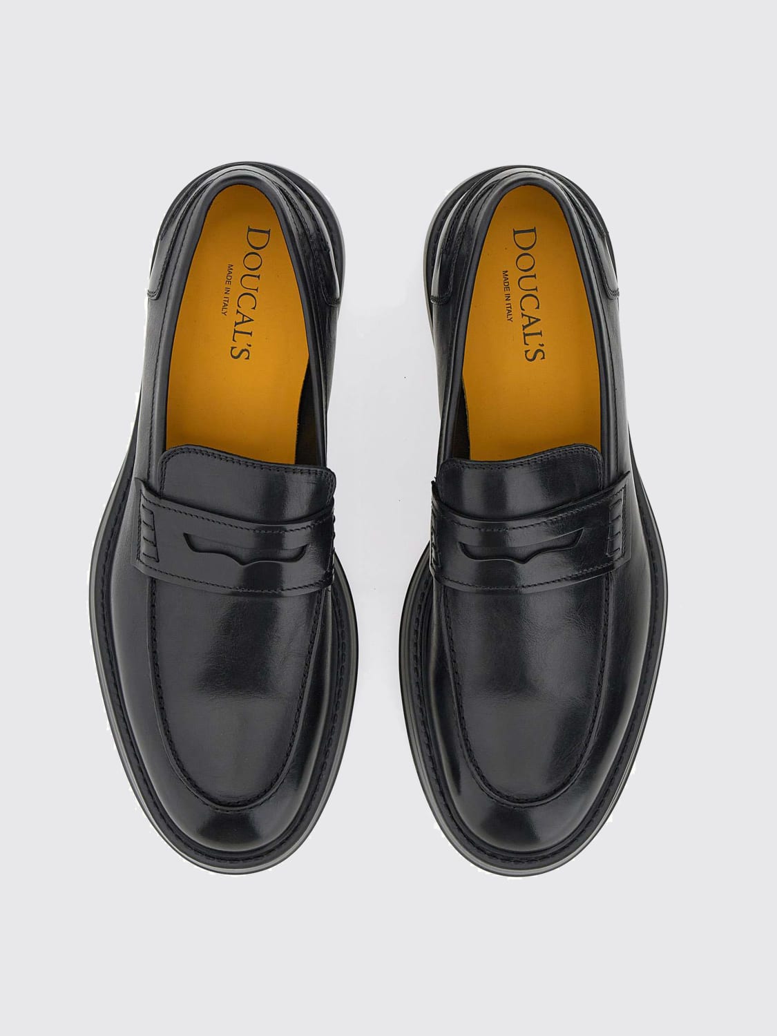 DOUCAL'S MOKASSINS: Mokassins herren Doucal's, Schwarz - Img 4