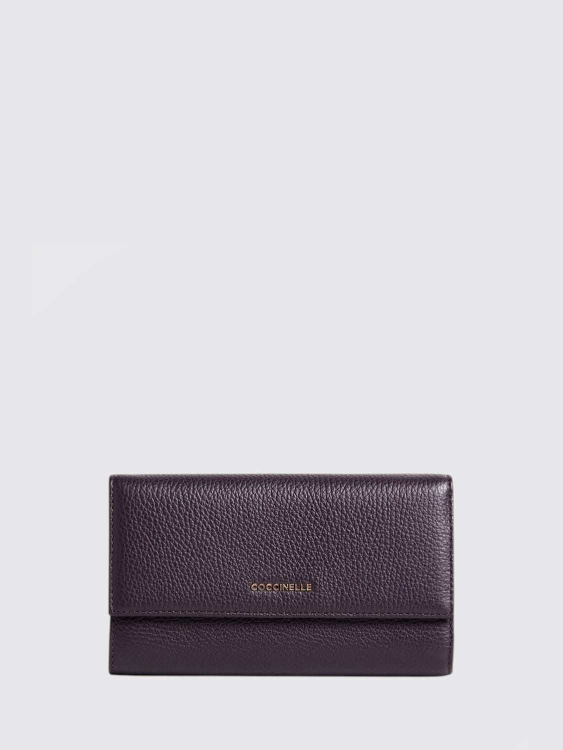 COCCINELLE WALLET: Wallet woman Coccinelle, Plum - Img 1