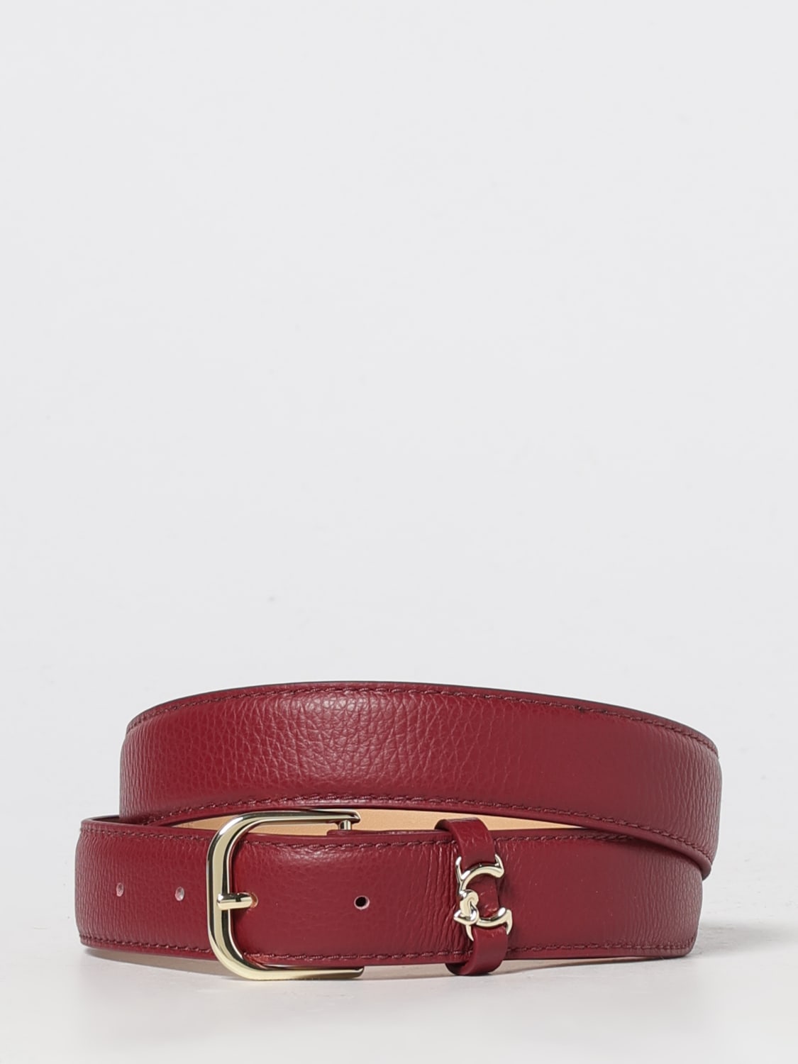 COCCINELLE BELT: Belt woman Coccinelle, Plum - Img 1