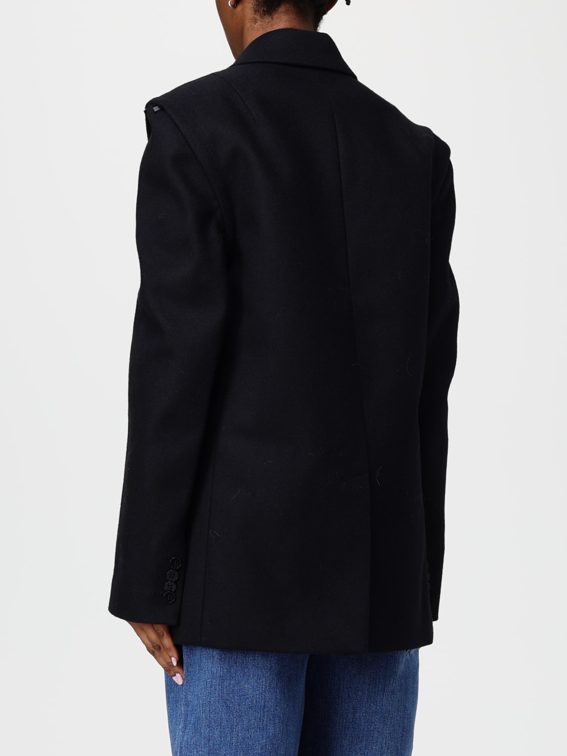 TIBI VESTE: Blazer femme Tibi, Noir - Img 3