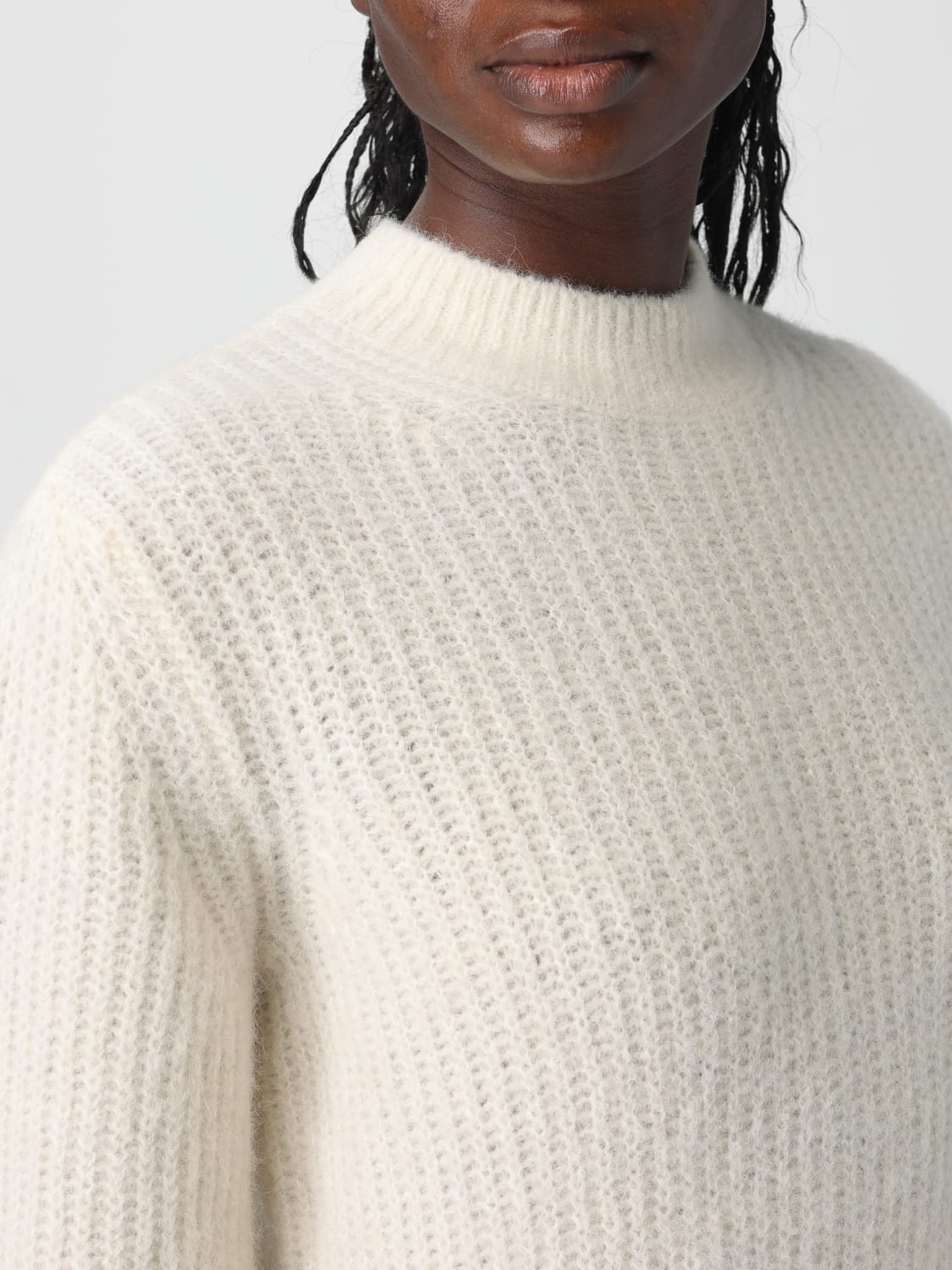 A.P.C. SWEATER: Sweater woman A.P.C., White - Img 3