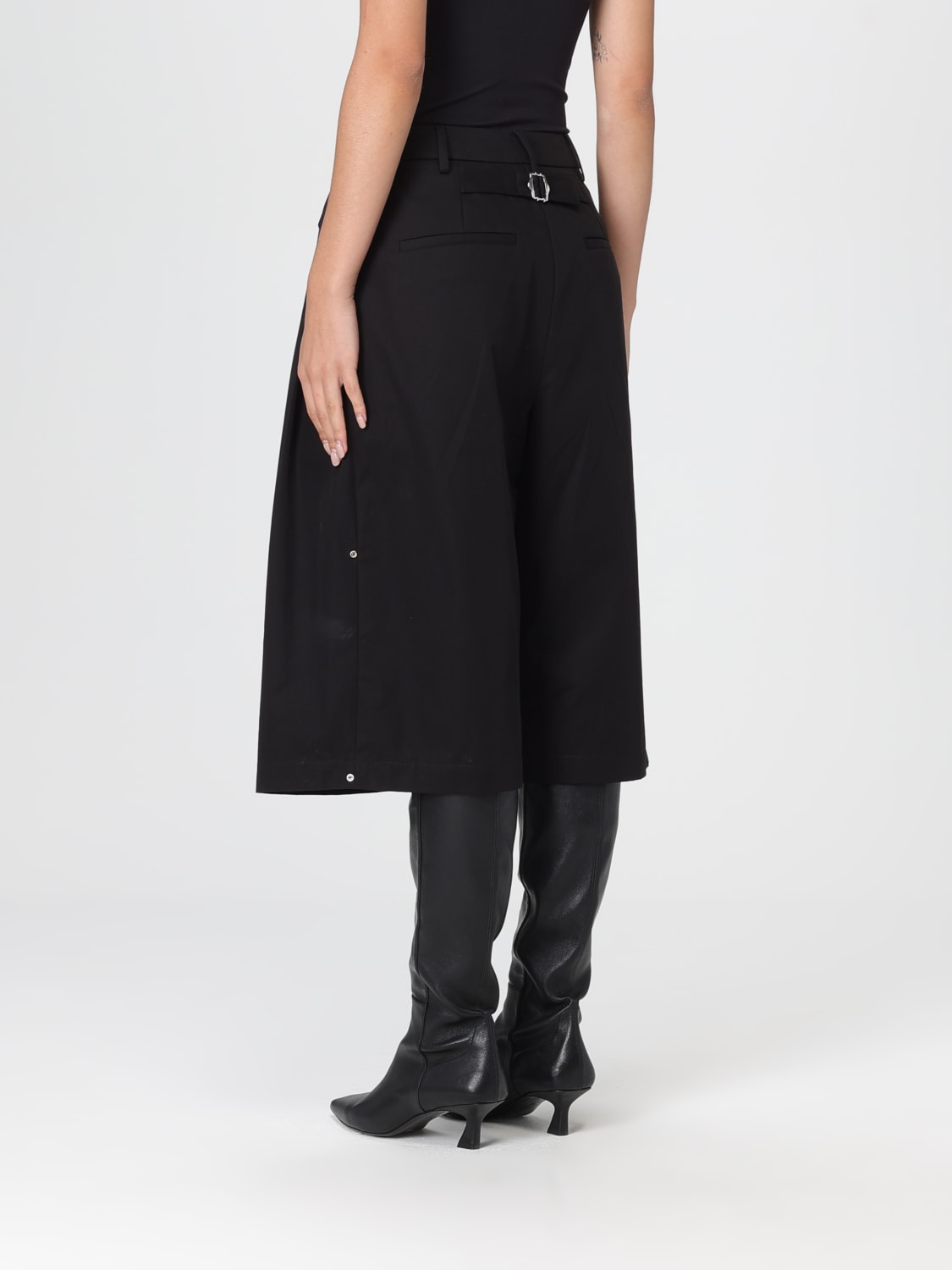 TIBI SHORTS: Pants woman Tibi, Black - Img 3