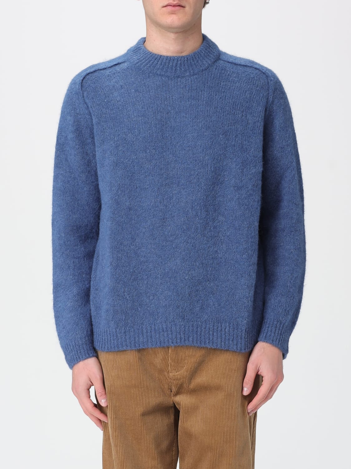 A.P.C. SWEATER: Sweater men A.P.C., Blue - Img 1