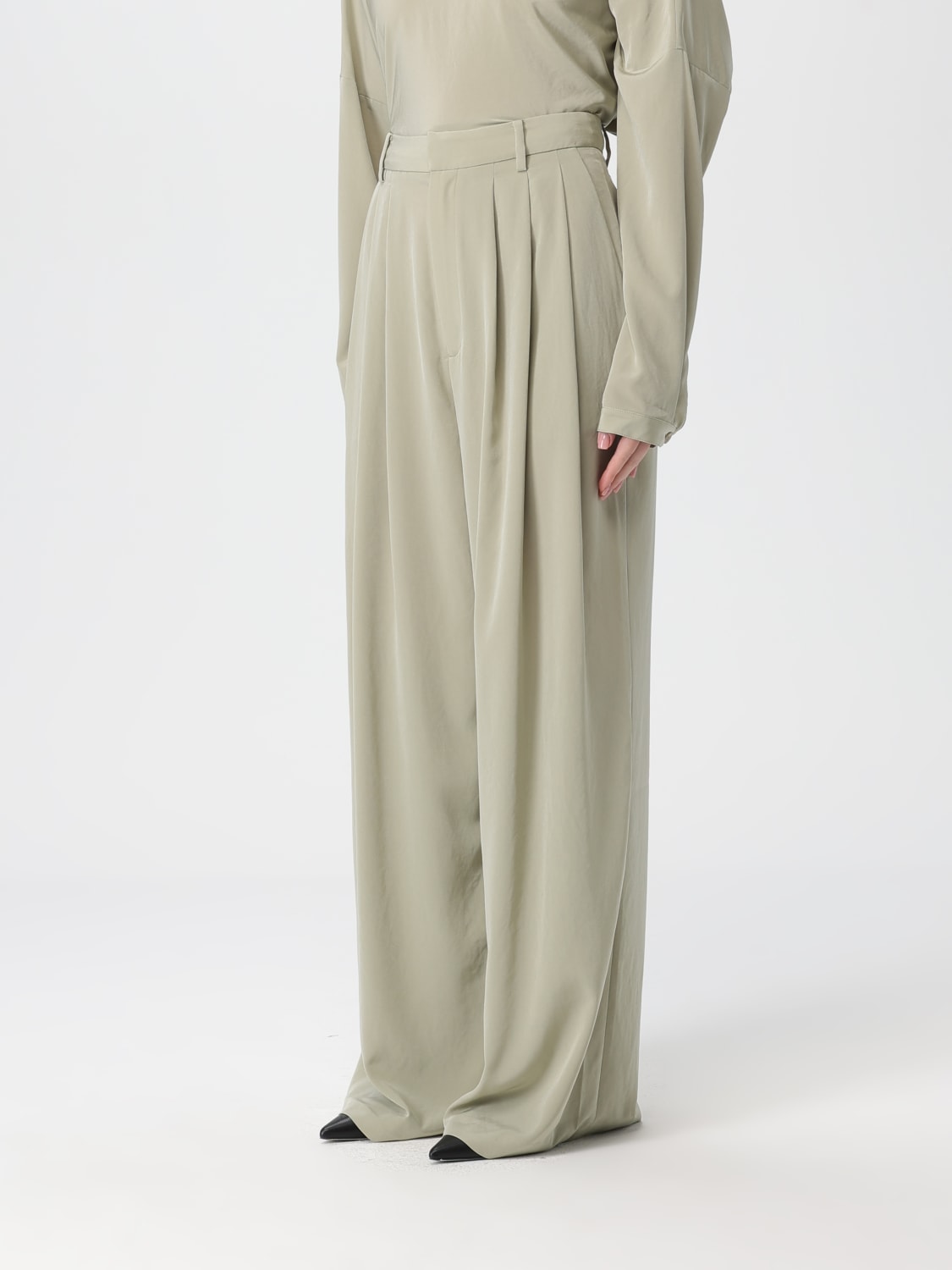 TIBI HOSE: Hose damen Tibi, Mud - Img 4