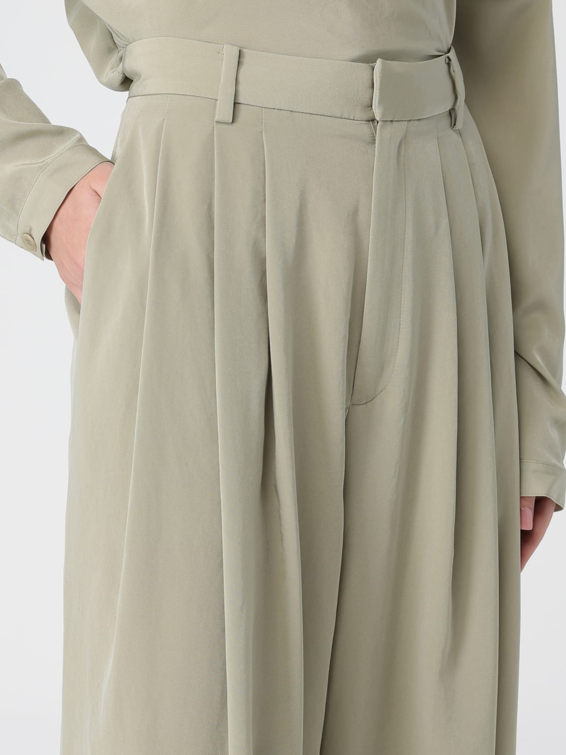 TIBI HOSE: Hose damen Tibi, Mud - Img 5