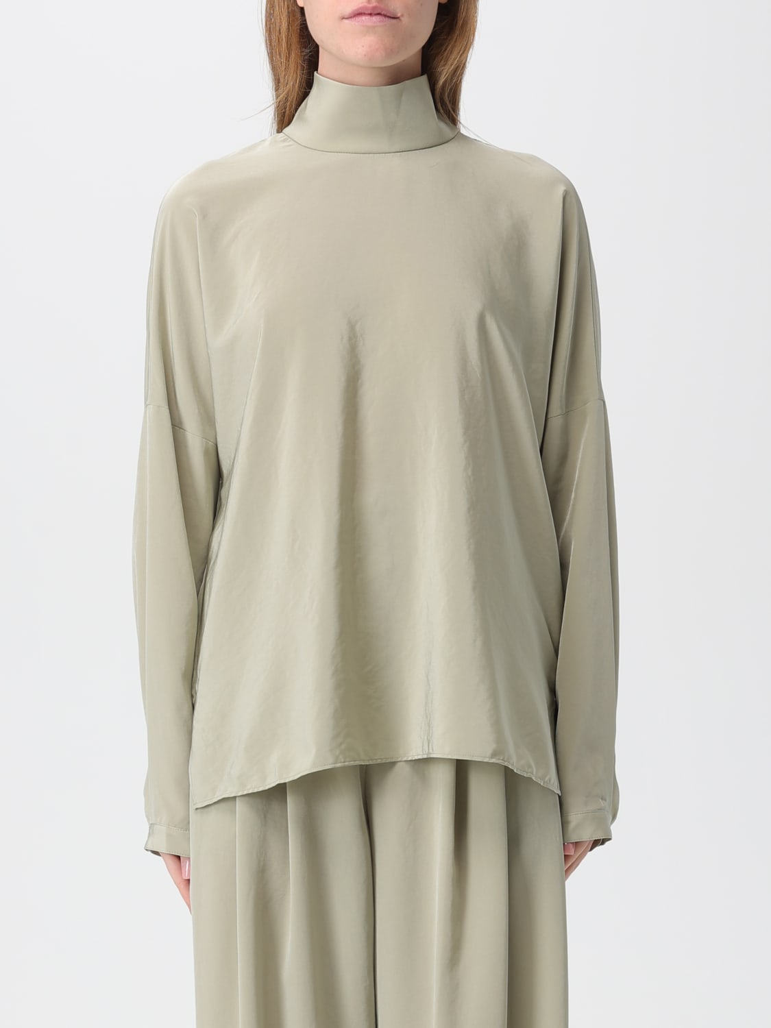 TIBI TOP: Pullover damen Tibi, Mud - Img 1