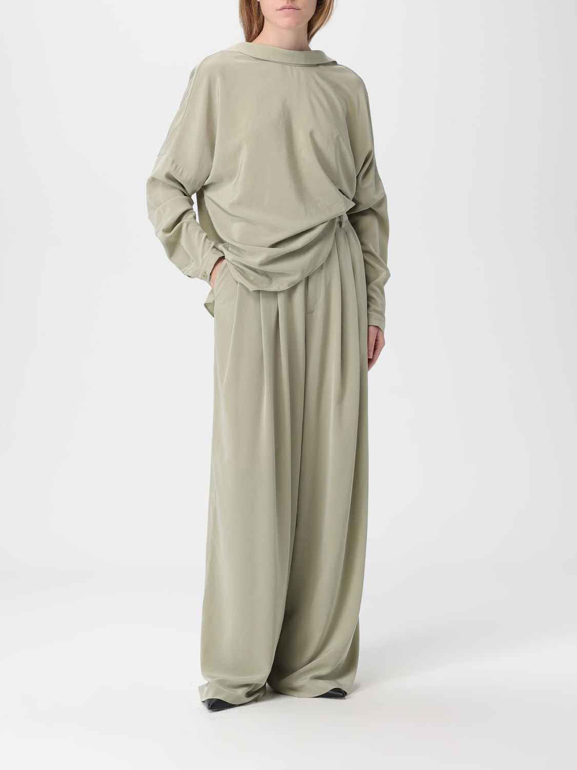 TIBI TOP: Pullover damen Tibi, Mud - Img 2