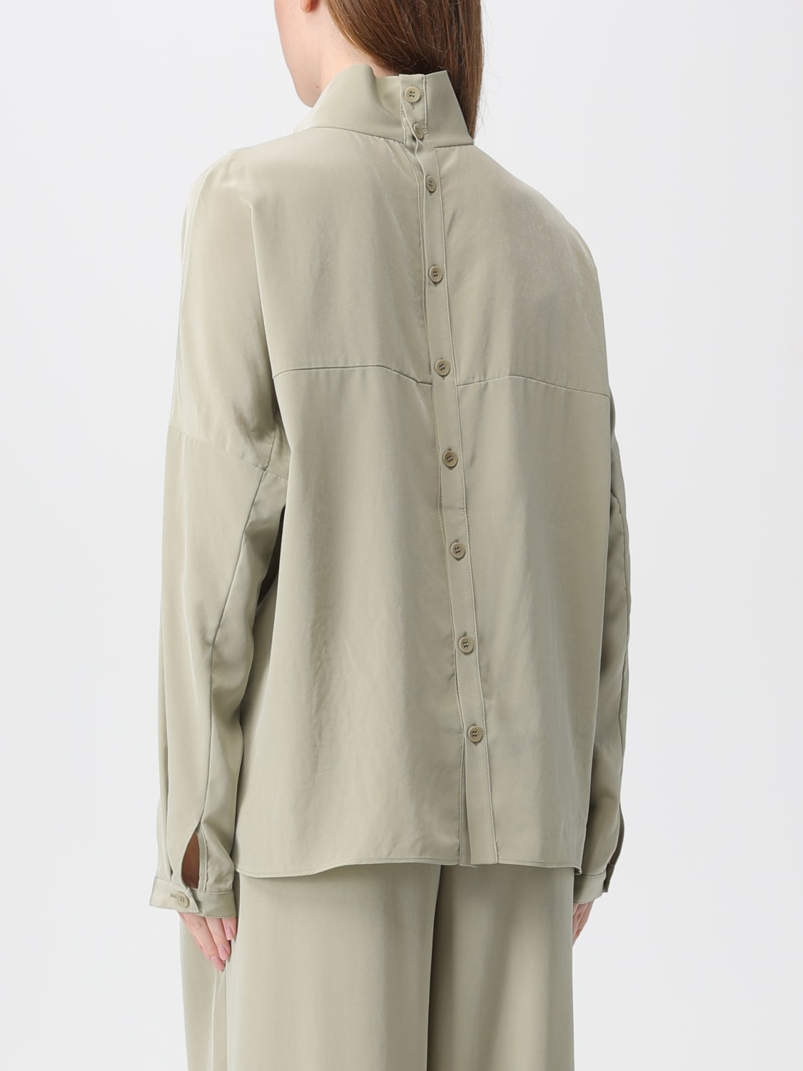 TIBI TOP: Pullover damen Tibi, Mud - Img 3