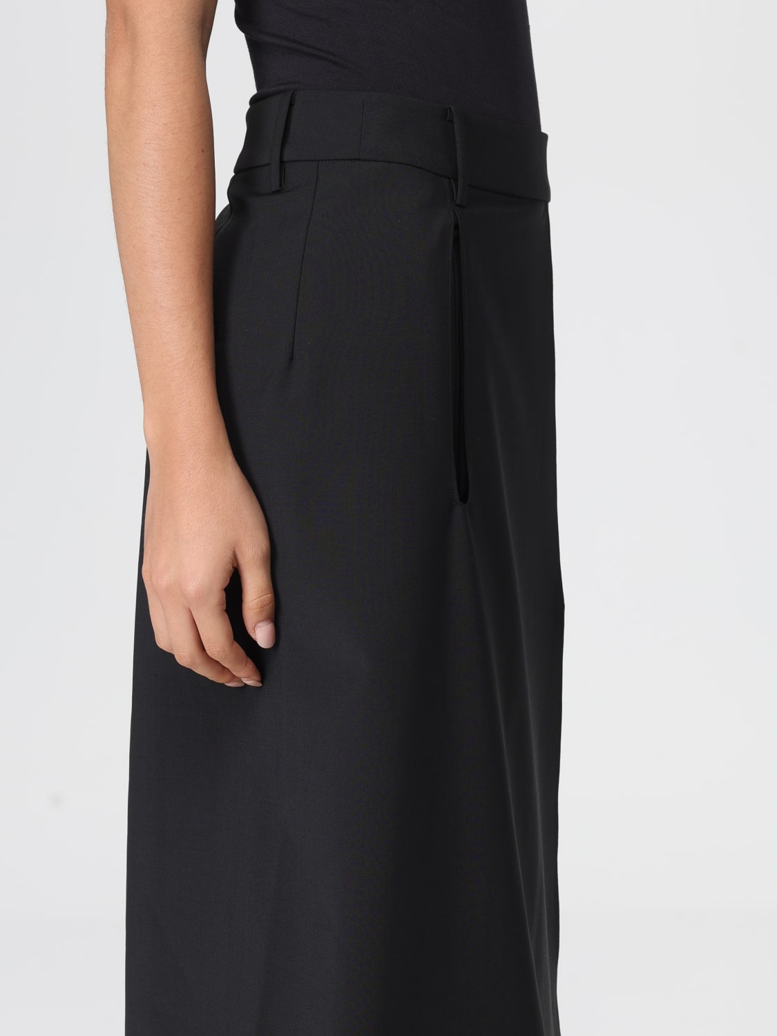 TIBI JUPE: Jupe femme Tibi, Noir - Img 5