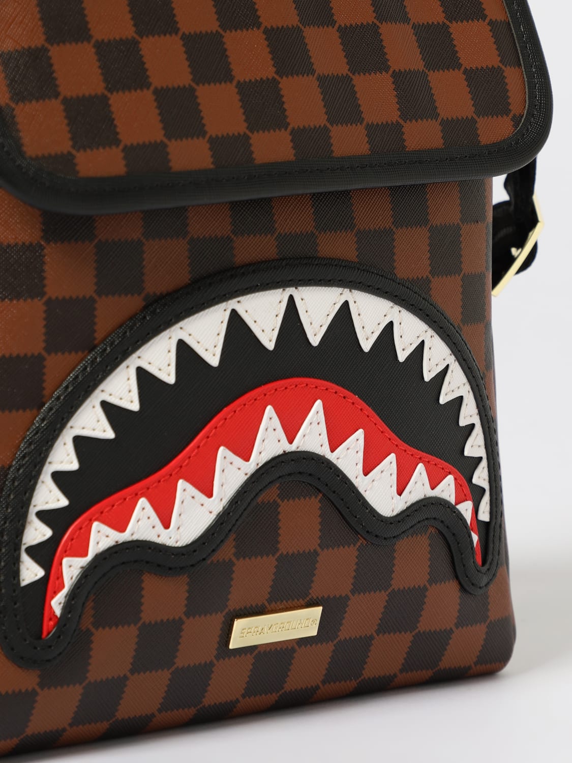 SPRAYGROUND MINI BAG: Mini bag woman Sprayground, Brown - Img 3