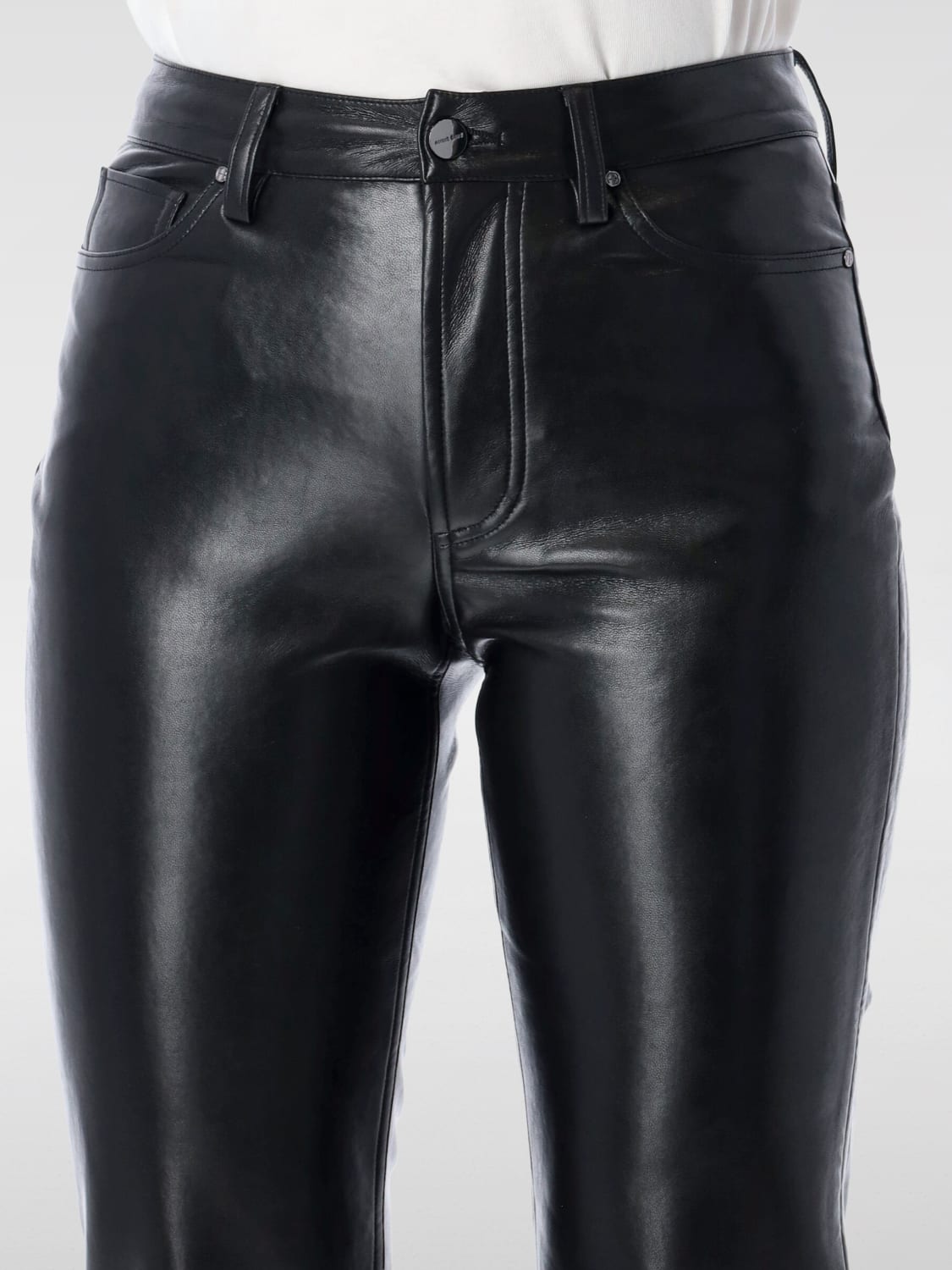 ANINE BING 裤子: 裤子 女士 Anine Bing, 黑色 - Img 3