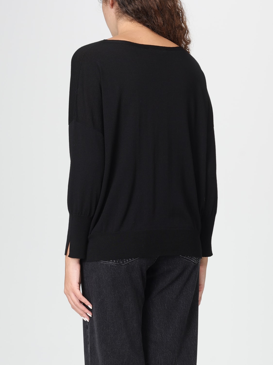 ZANONE MAGLIA: Maglia basic Zanone in lana vergine, Nero - Img 2