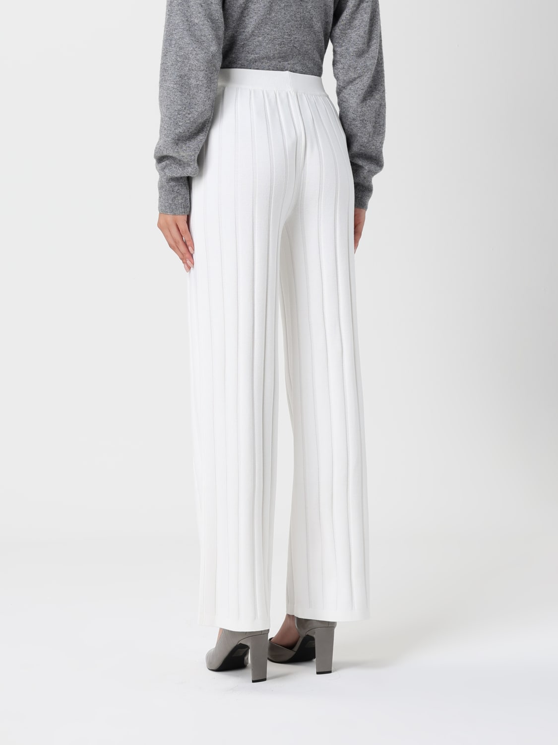 MM MAX MARA PANTS: Pants woman Mm Max Mara, White - Img 2
