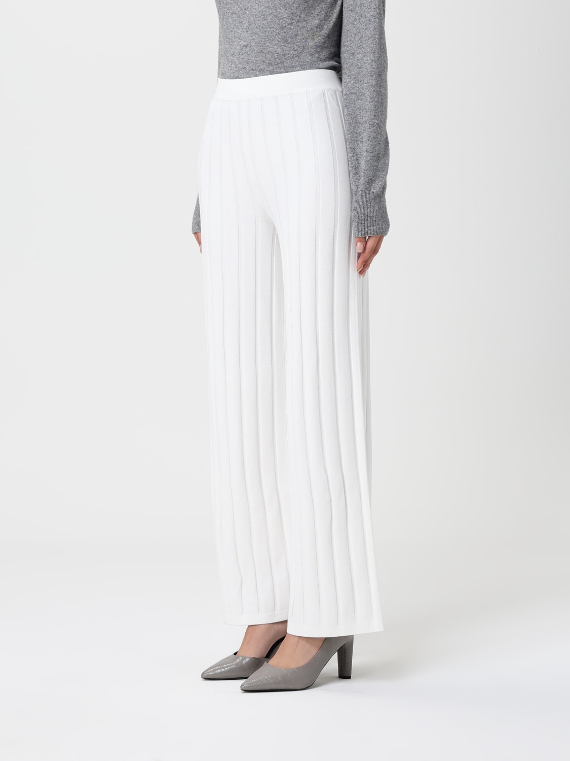 MM MAX MARA PANTS: Pants woman Mm Max Mara, White - Img 3