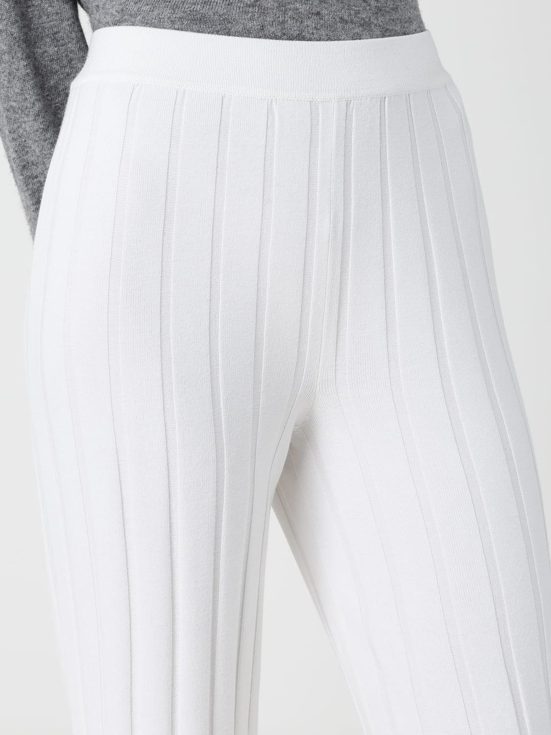 MM MAX MARA PANTS: Pants woman Mm Max Mara, White - Img 4