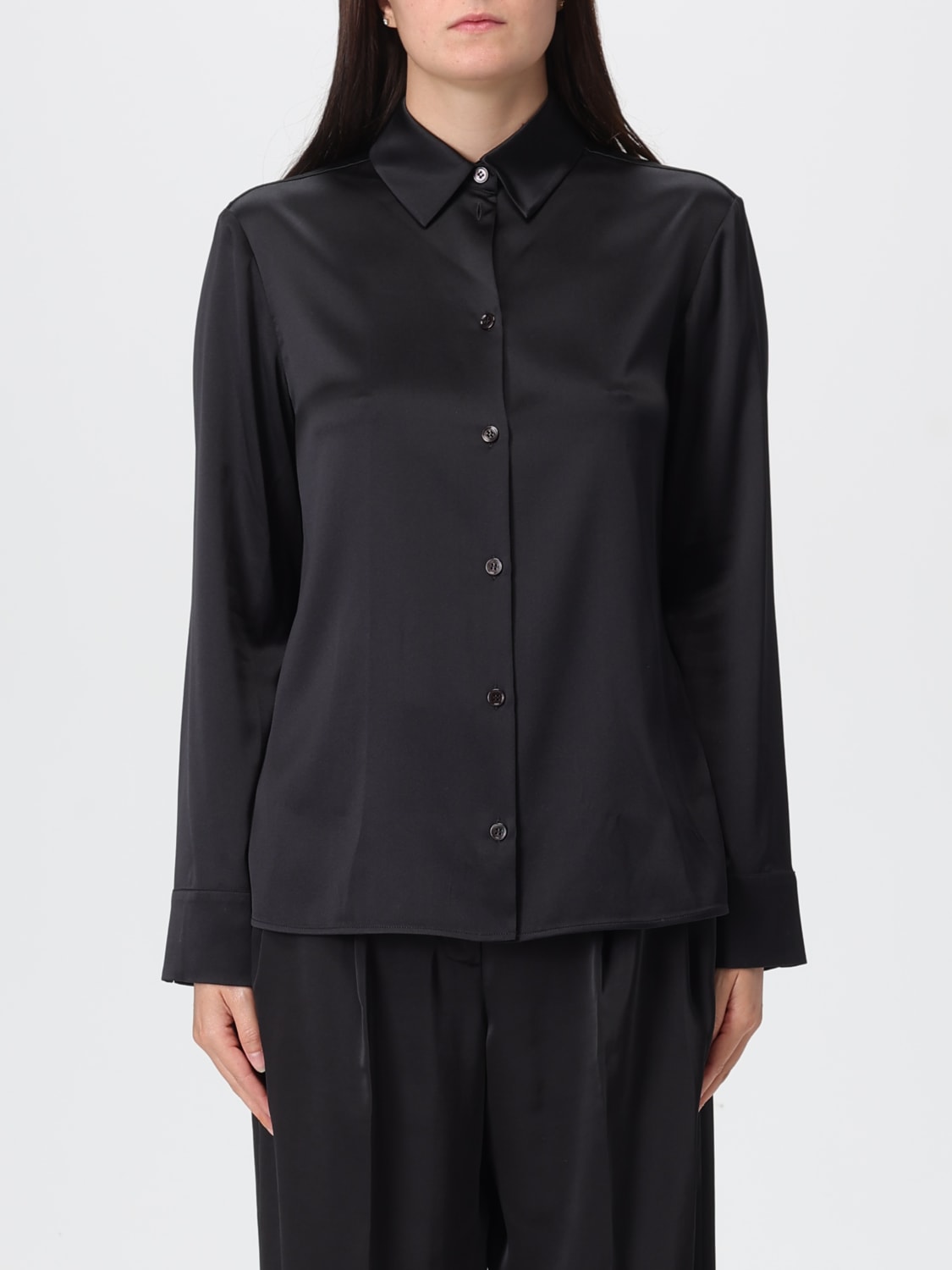 MM MAX MARA CAMISA: Camiseta mujer Mm Max Mara, Negro - Img 1