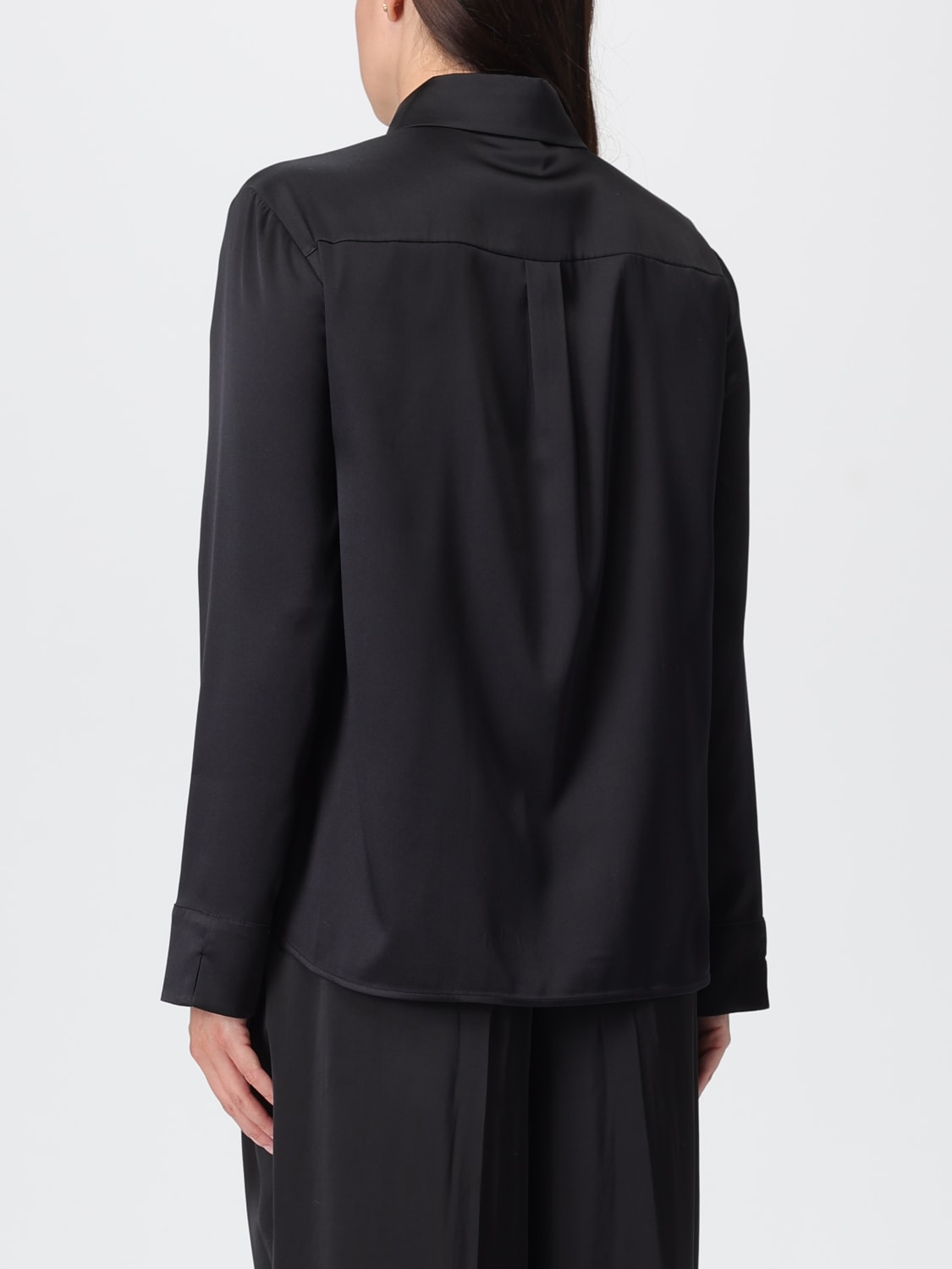 MM MAX MARA CAMISA: Camiseta mujer Mm Max Mara, Negro - Img 2