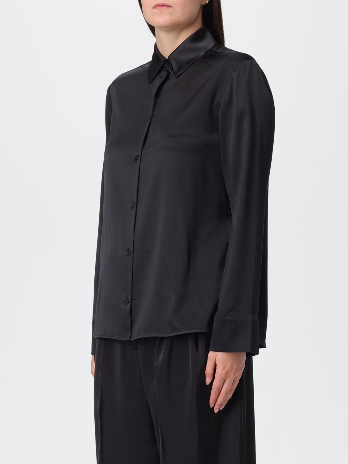MM MAX MARA CAMISA: Camiseta mujer Mm Max Mara, Negro - Img 3