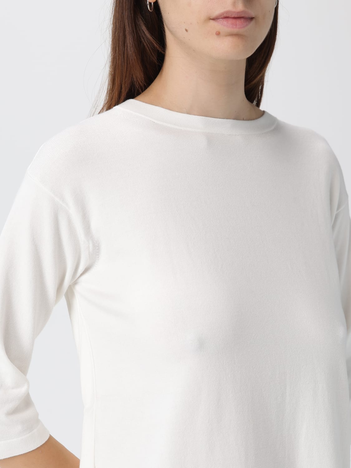 MM MAX MARA PULL: Pull femme Mm Max Mara, Blanc - Img 4