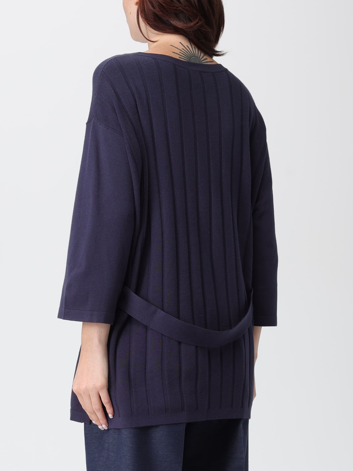 MM MAX MARA СВИТЕР: Свитер Женское Mm Max Mara, Синий - Img 3