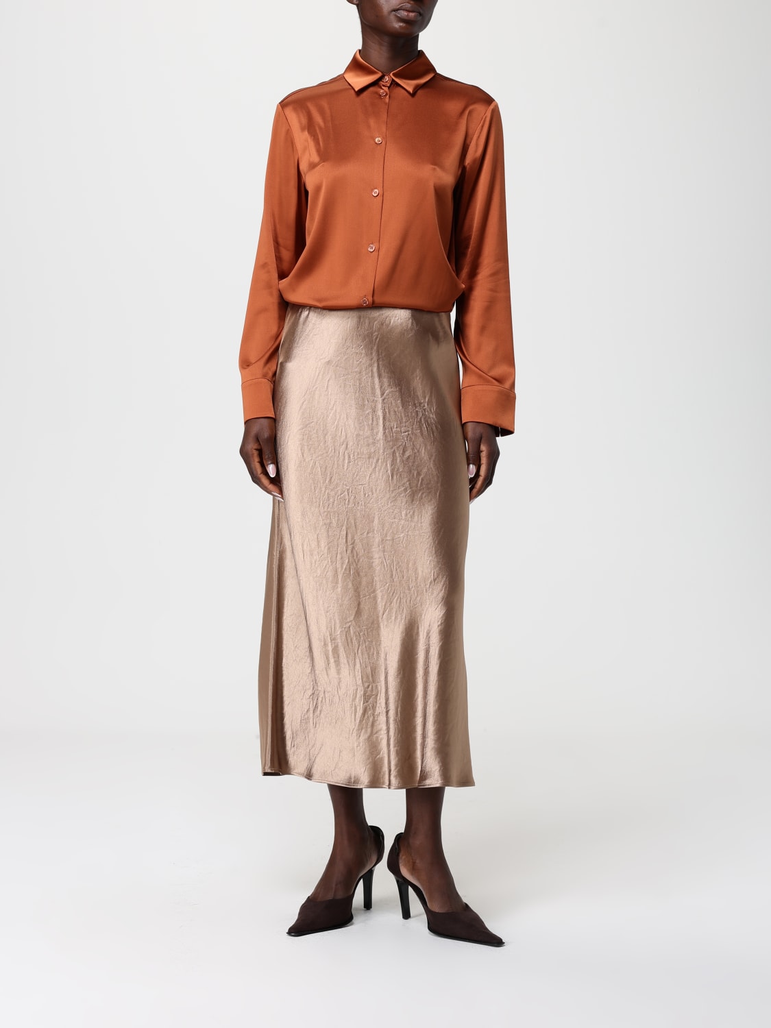 MM MAX MARA SHIRT: T-shirt woman Mm Max Mara, Copper Red - Img 2