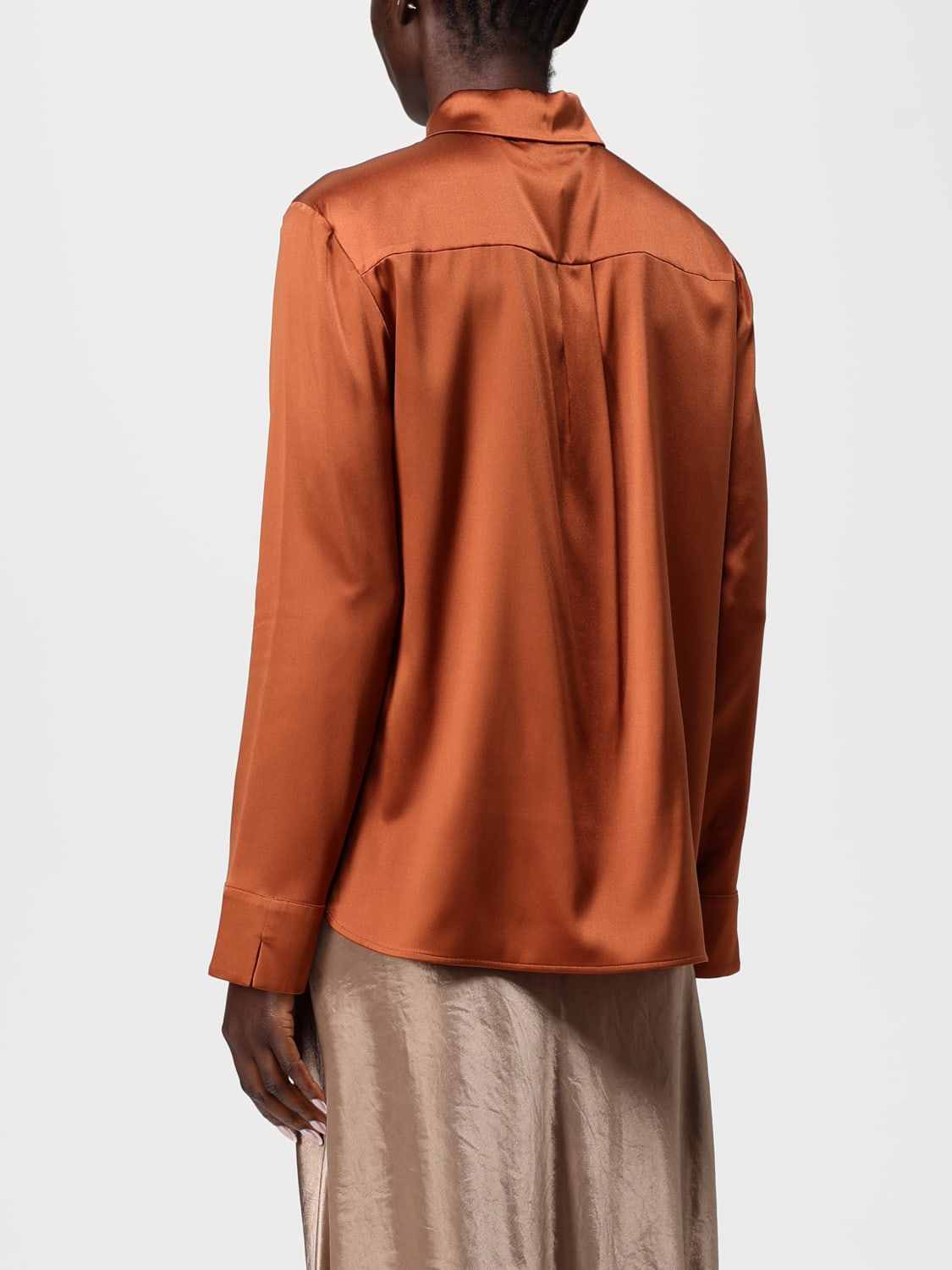 MM MAX MARA SHIRT: T-shirt woman Mm Max Mara, Copper Red - Img 3