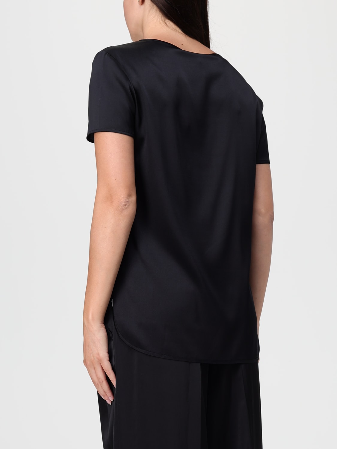 MM MAX MARA TOP: T-shirt damen Mm Max Mara, Schwarz - Img 3