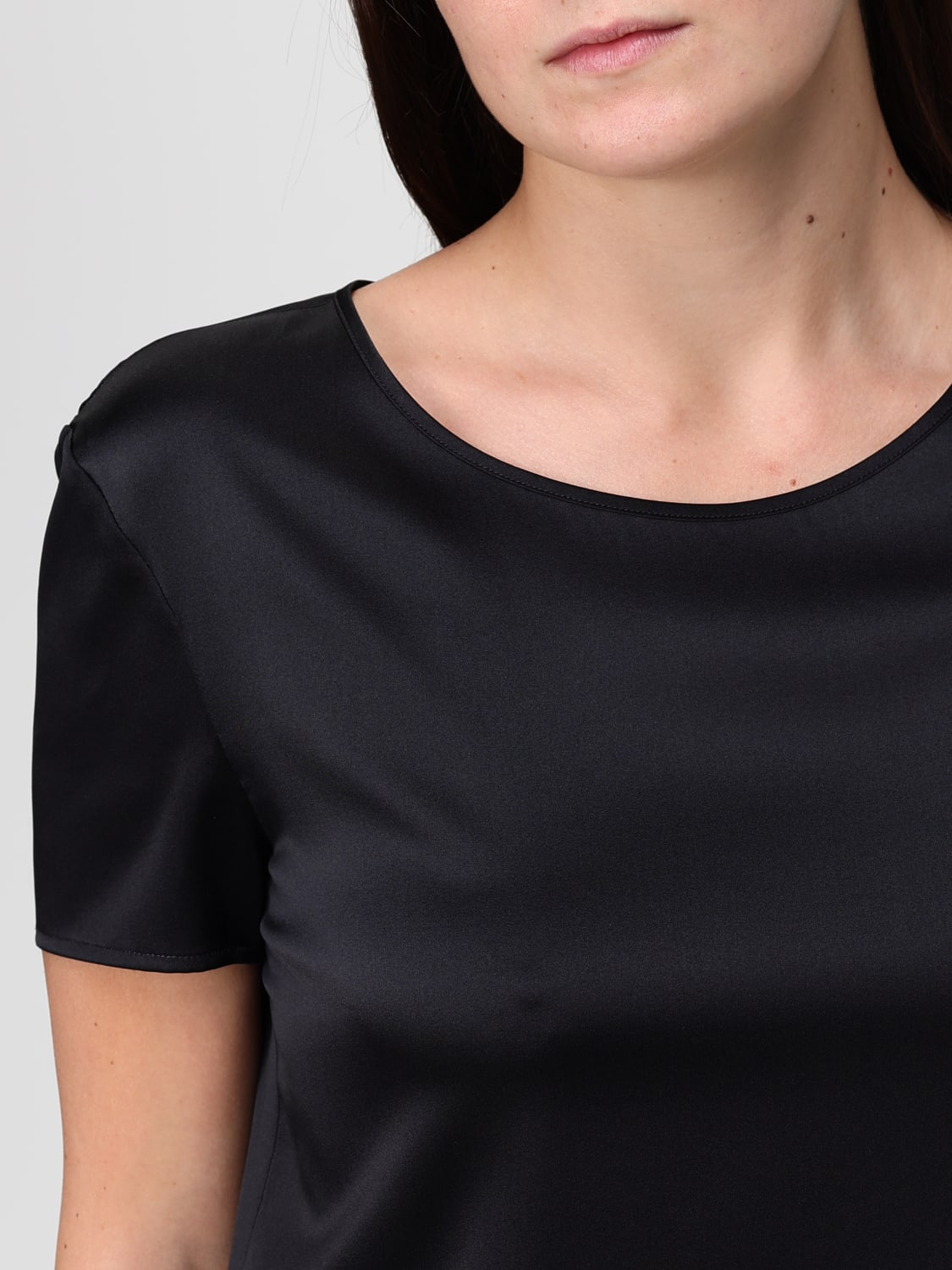 MM MAX MARA TOP: T-shirt damen Mm Max Mara, Schwarz - Img 5