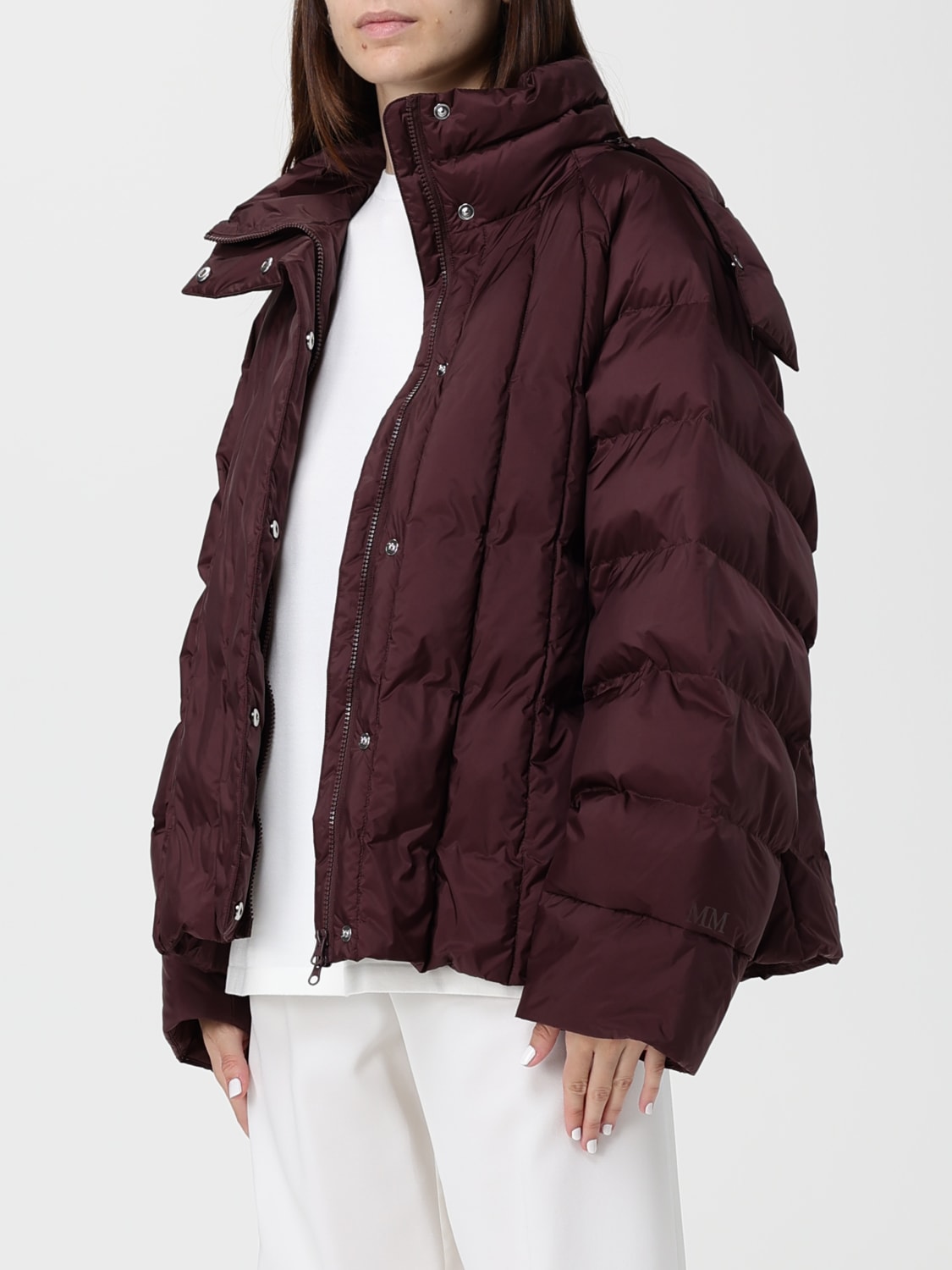 MM MAX MARA JACKET: Jacket woman Mm Max Mara, Burgundy - Img 3