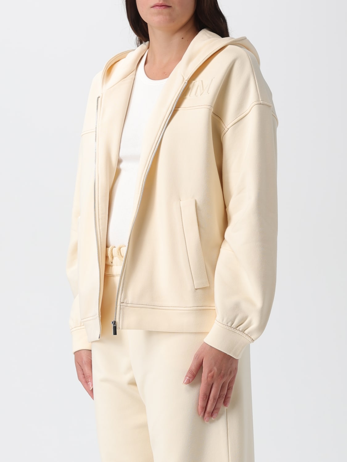 MM MAX MARA SWEATSHIRT: Sweater woman Mm Max Mara, White - Img 4