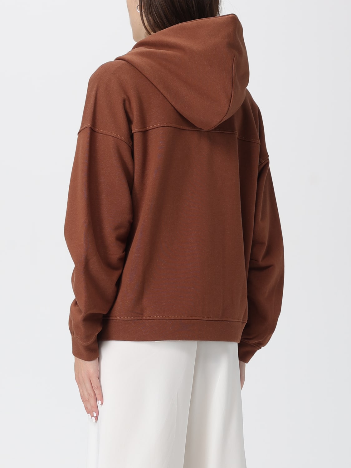 MM MAX MARA ТОЛСТОВКА: Свитер Женское Mm Max Mara, Коричневый - Img 2