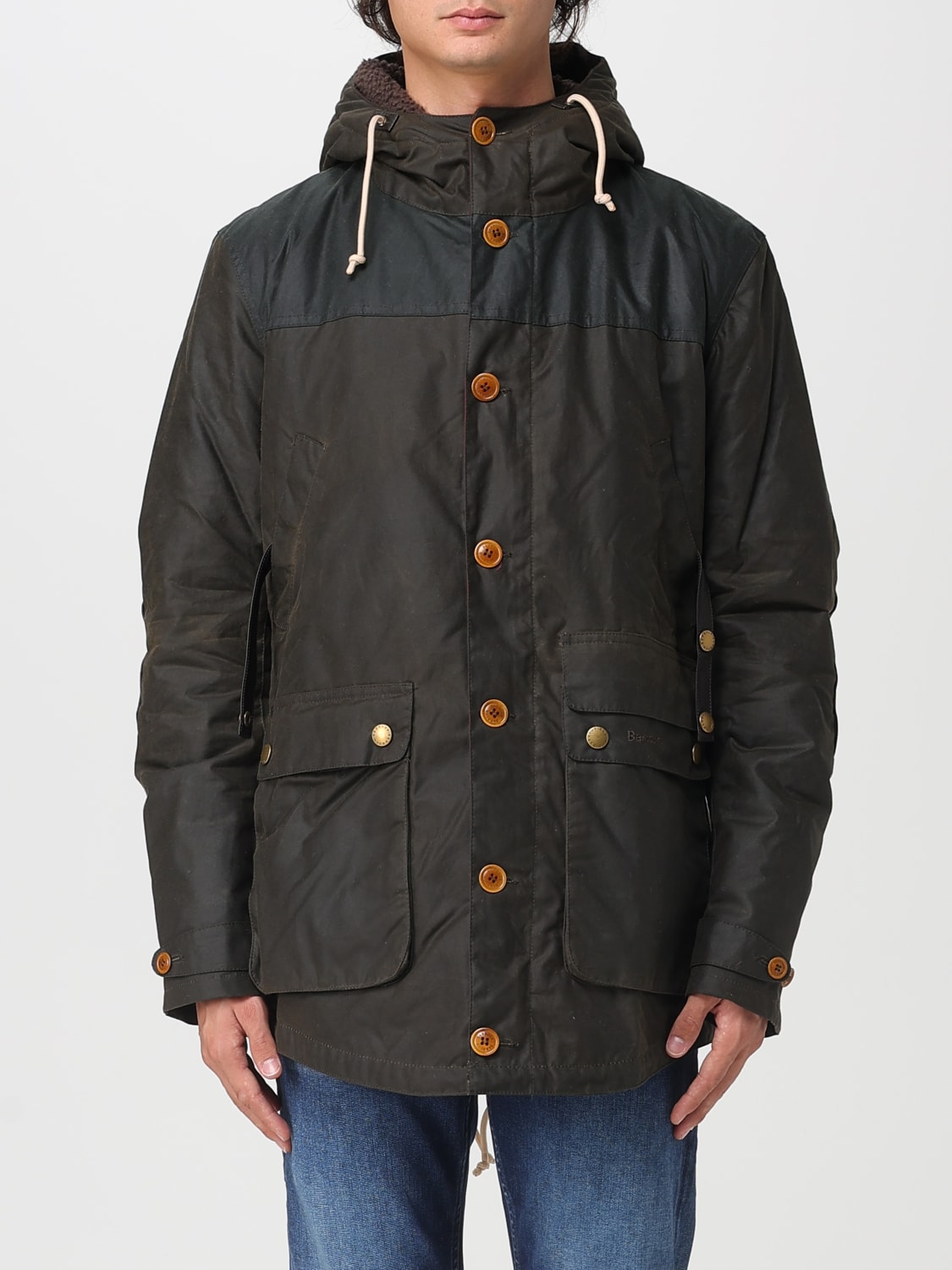 BARBOUR COAT: Jacket men Barbour, Green - Img 1