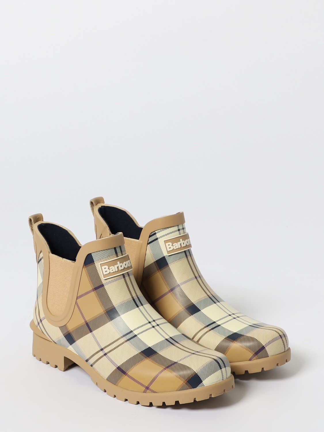 BARBOUR BOTAS: Zapatos mujer Barbour, Beige - Img 2