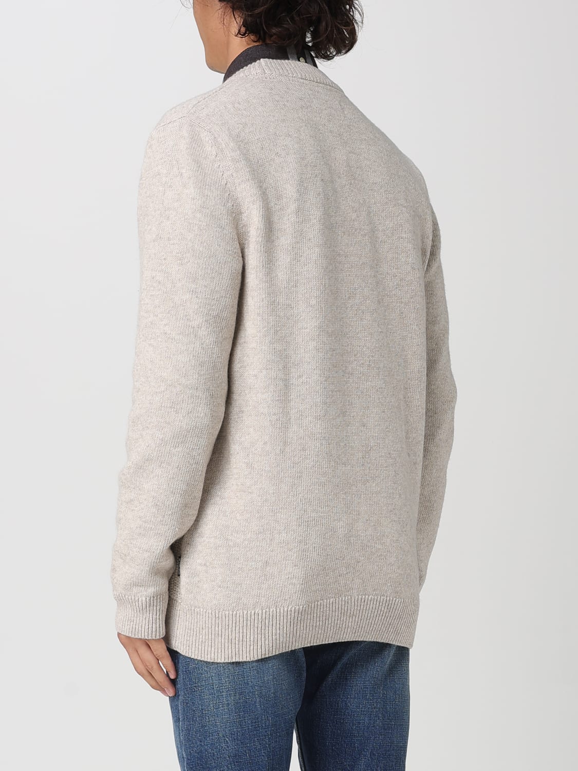 BARBOUR 毛衣: 针织开衫 男士 Barbour, 米色 - Img 2