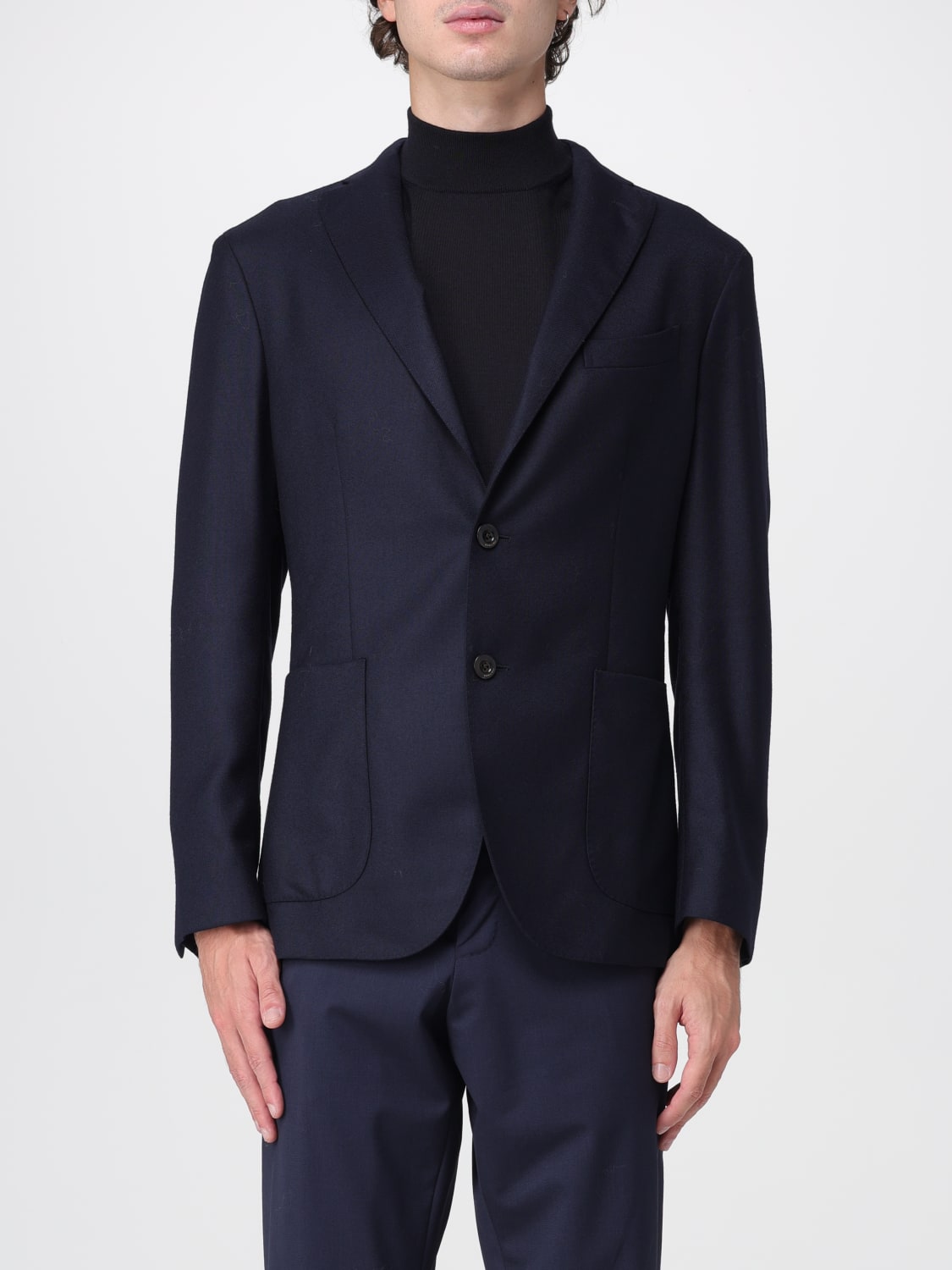 BOGLIOLI JACKET: Blazer men Boglioli, Blue - Img 1