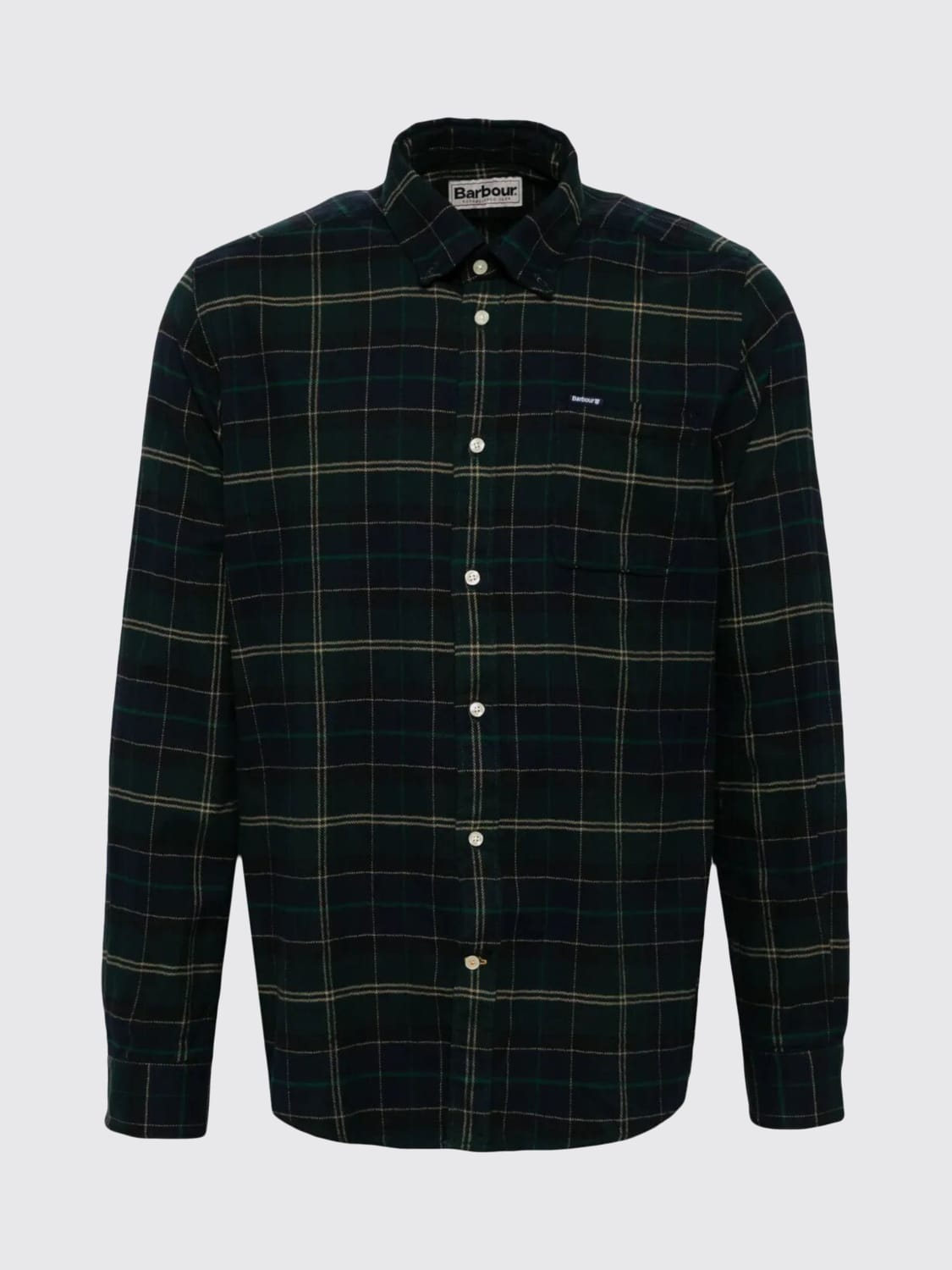 BARBOUR SHIRT: Shirt men Barbour, Green - Img 1