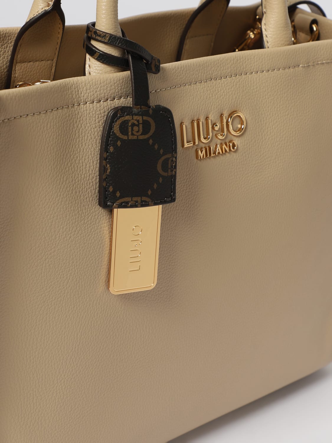 LIU JO HANDBAG: Shoulder bag woman Liu Jo, Natural - Img 3
