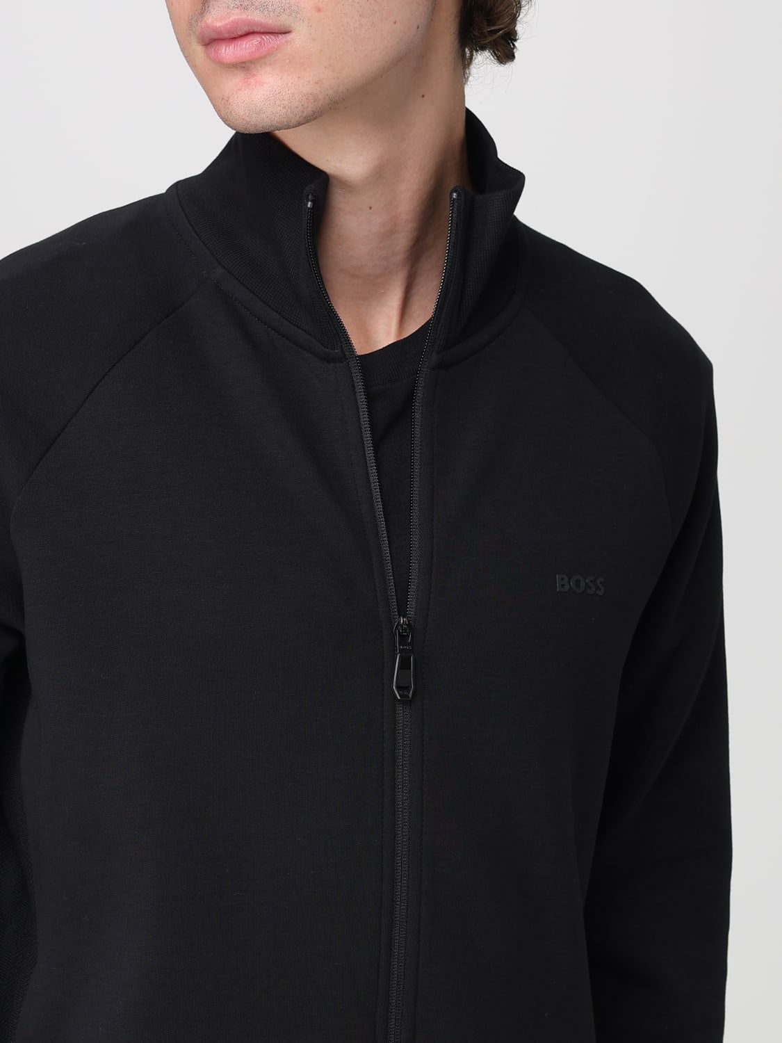 BOSS FORMAL CLOTHES: Sweat men Boss, Black - Img 4