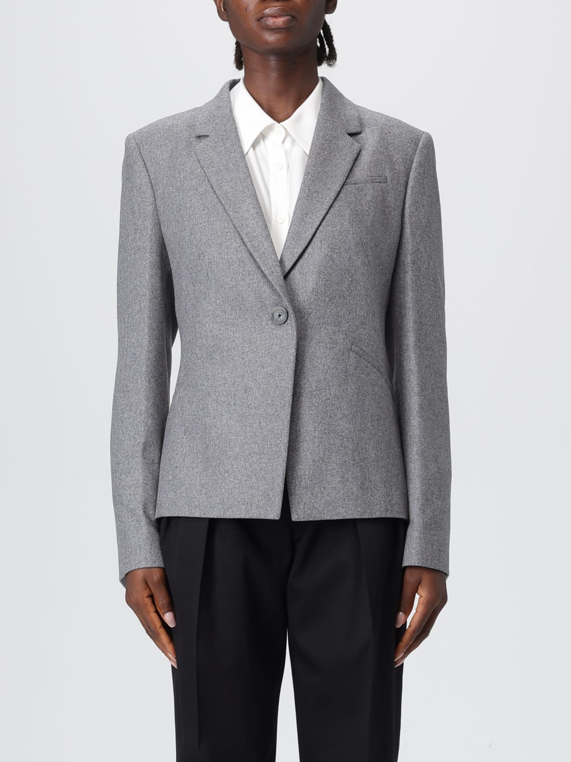 BOSS JACKET: Jacket woman Boss, Grey - Img 1