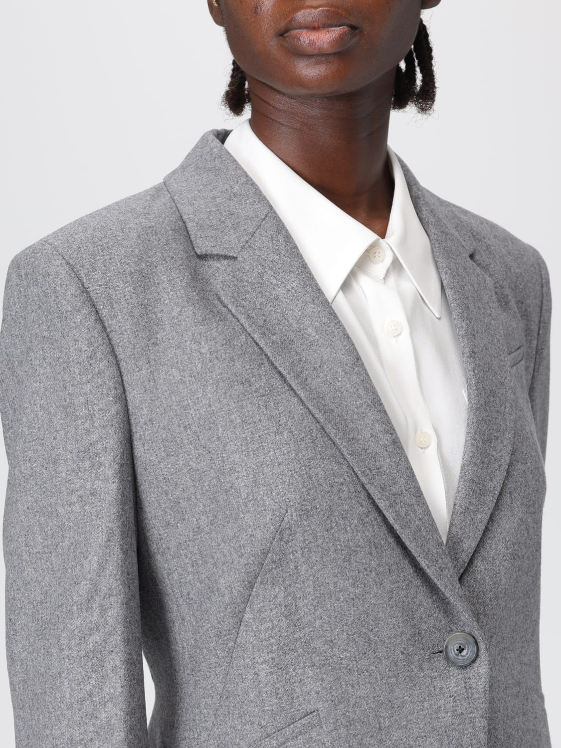 BOSS JACKET: Jacket woman Boss, Grey - Img 4