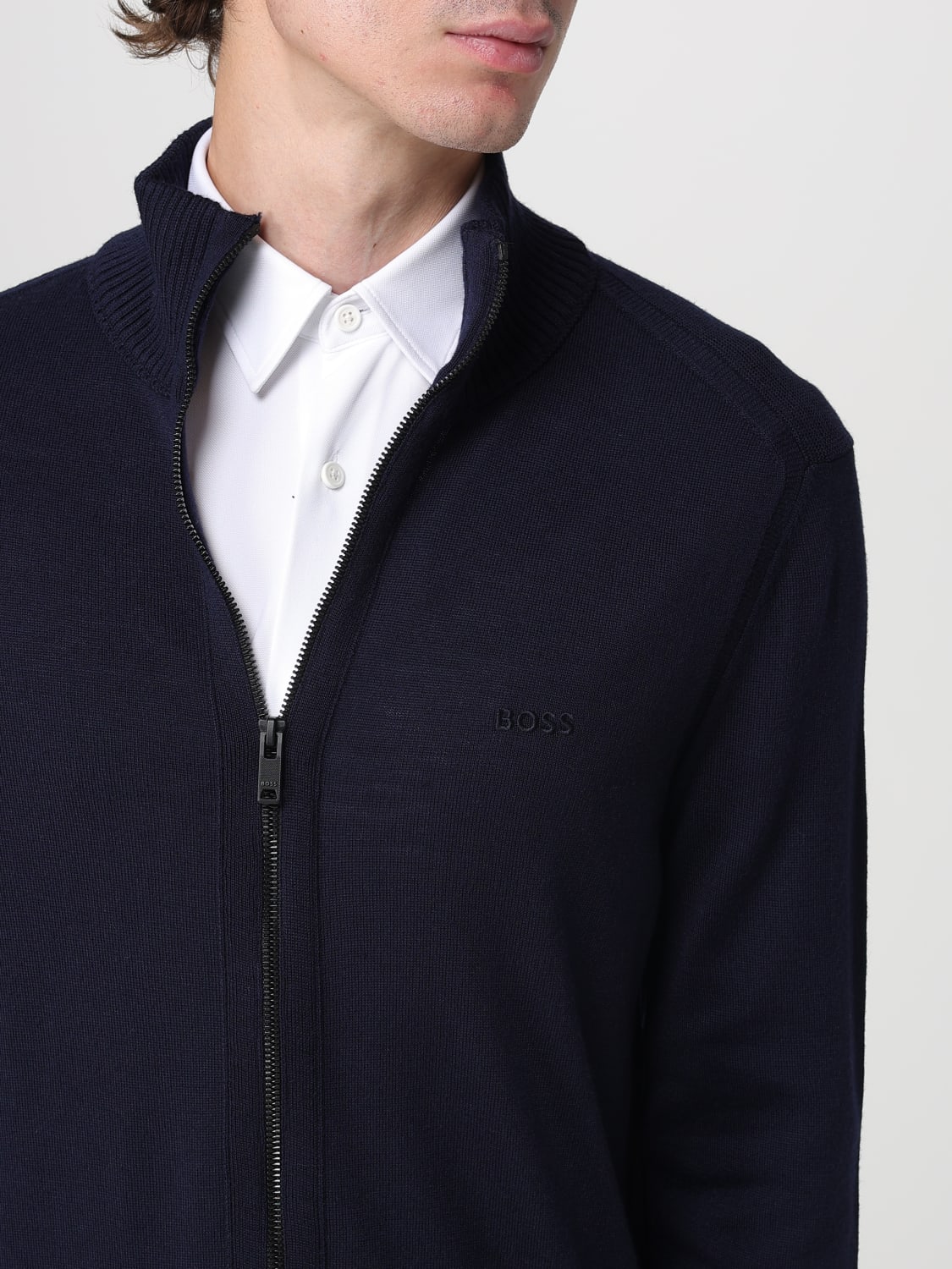 BOSS SWEATER: Sweater men Boss, Navy - Img 4